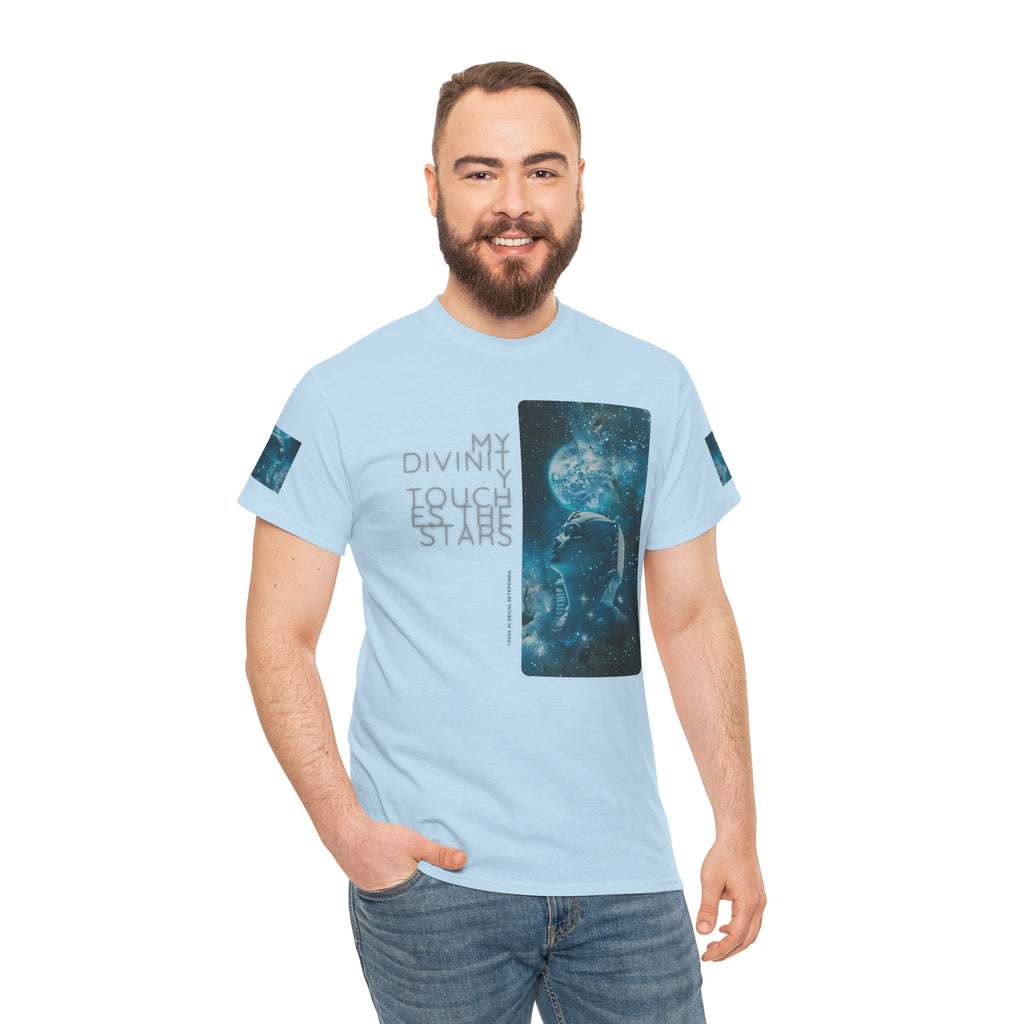 My Divinity Touches The Stars Unisex Heavy Cotton Tee