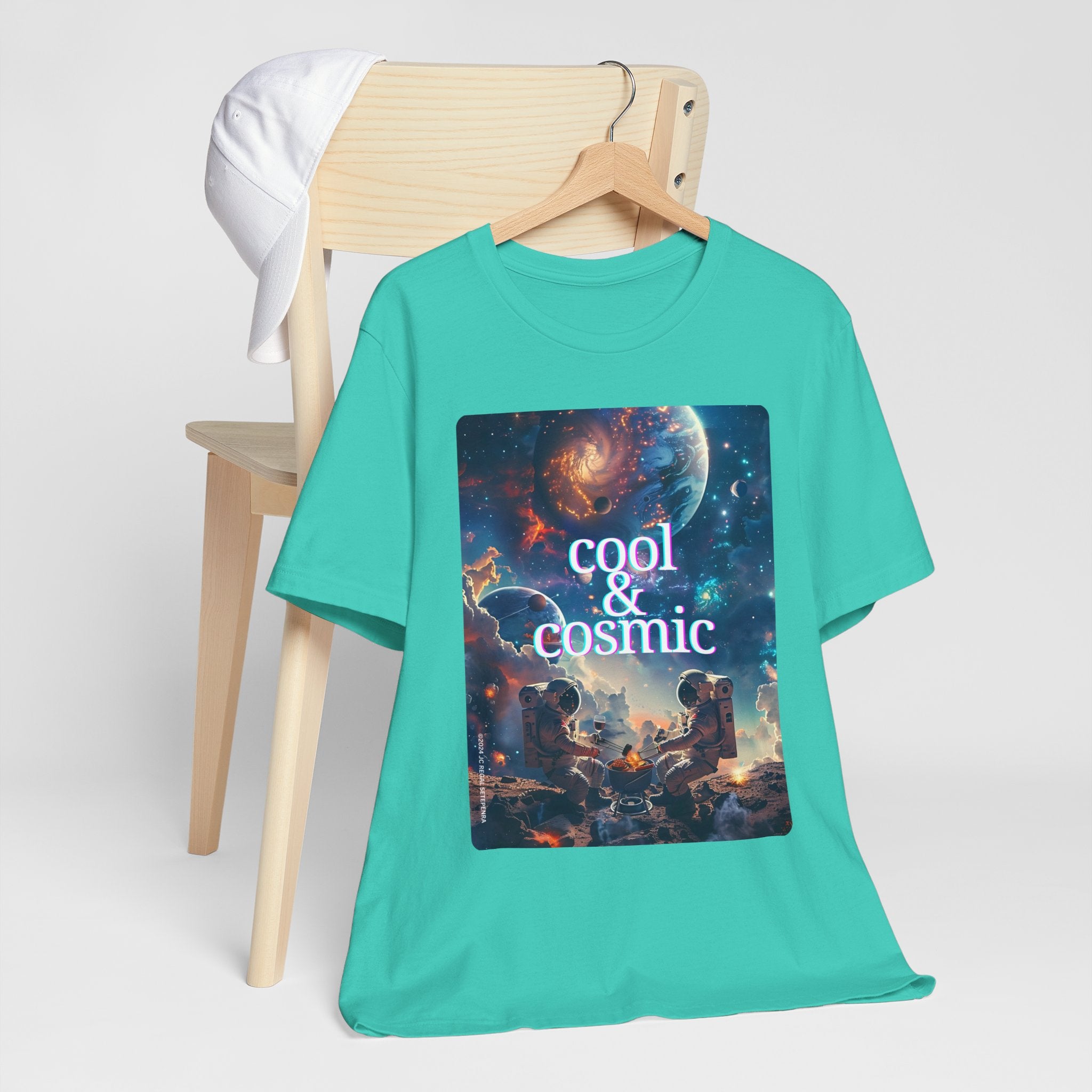 Cool & Cosmic Unisex Jersey Short Sleeve Tee