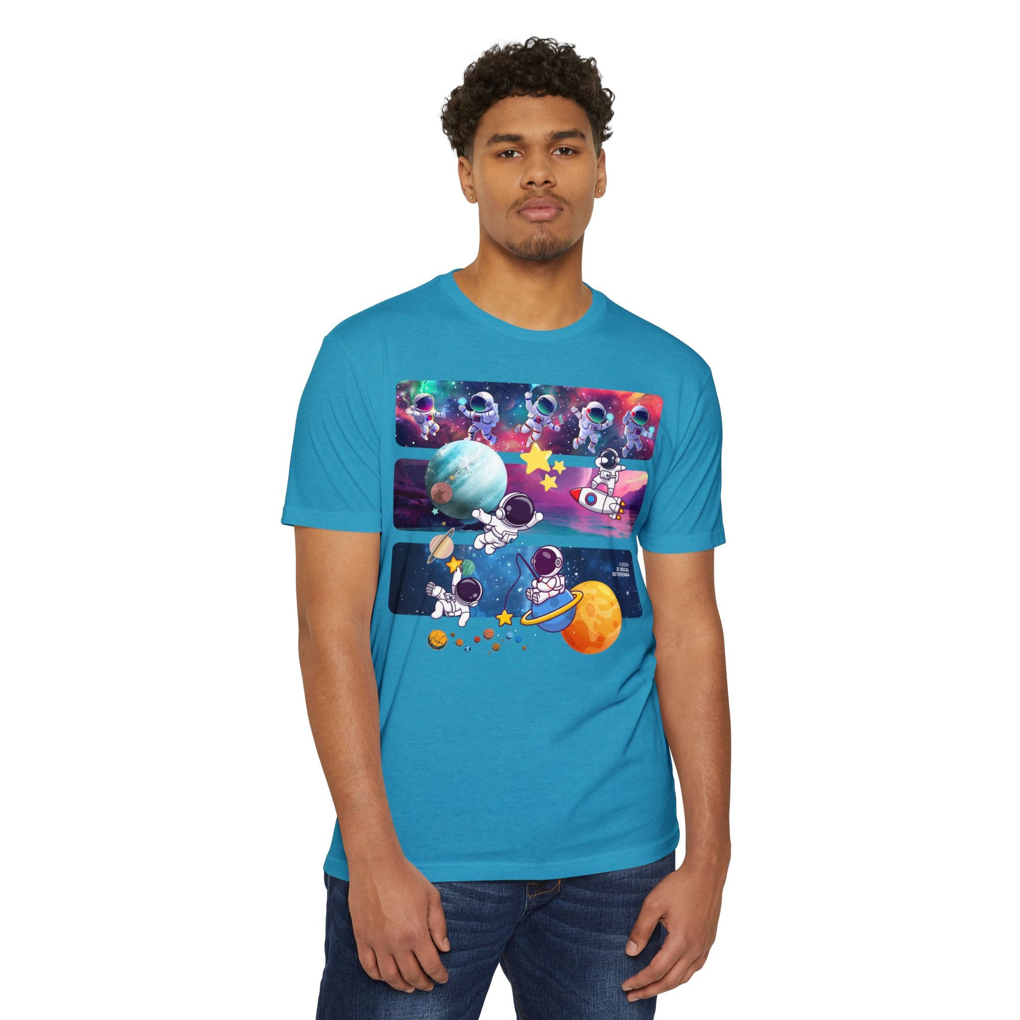 Astro Cosmo (V2.0) Unisex CVC Jersey T-shirt