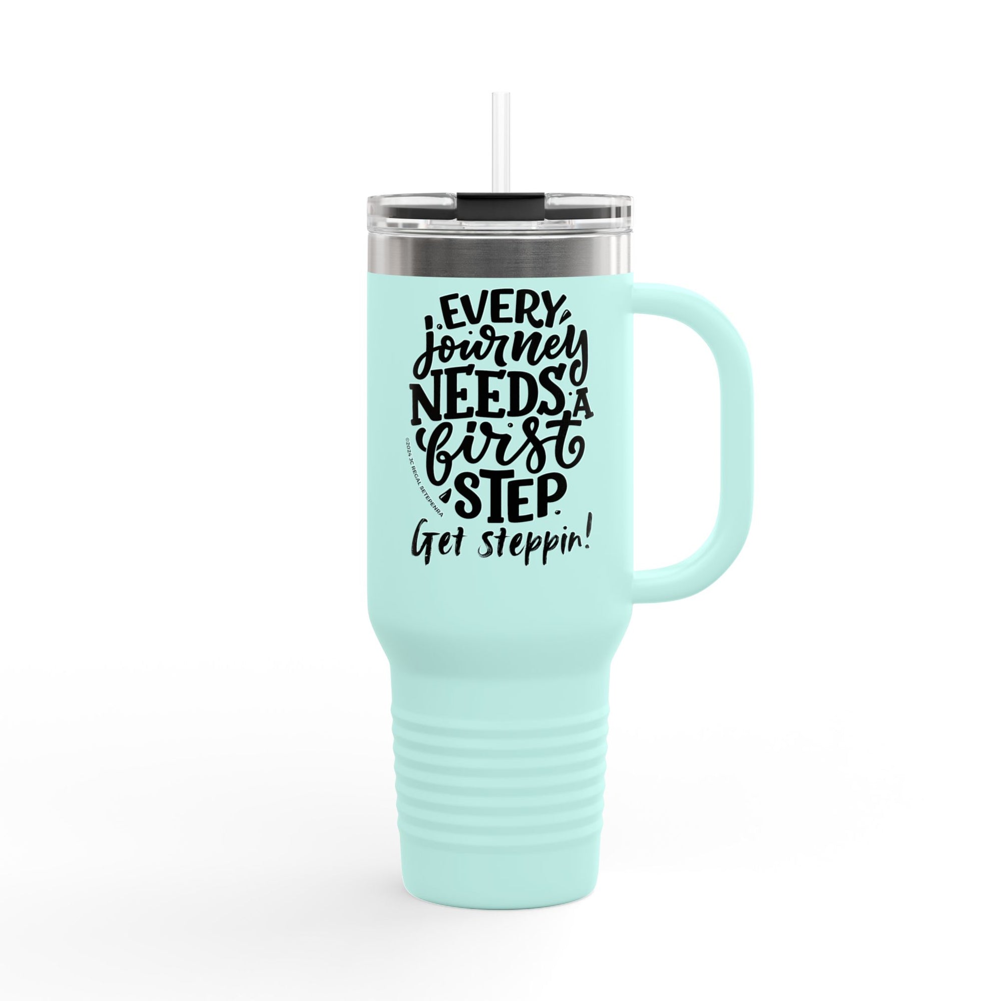 Get Steppin! Insulated Travel Mug, 40oz