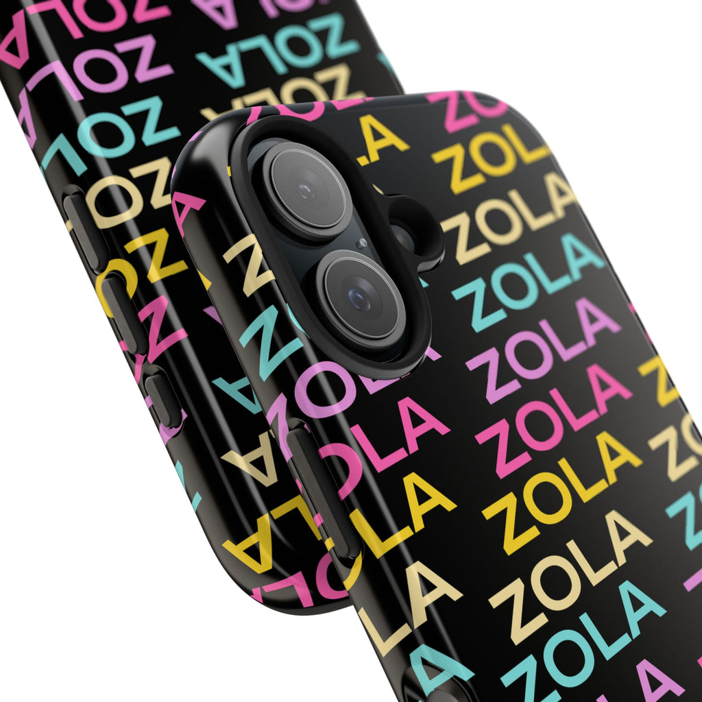 Zola Tough Phone Case (For iPhone, Galaxy & More) - Black SETEPENRA Phone Case.