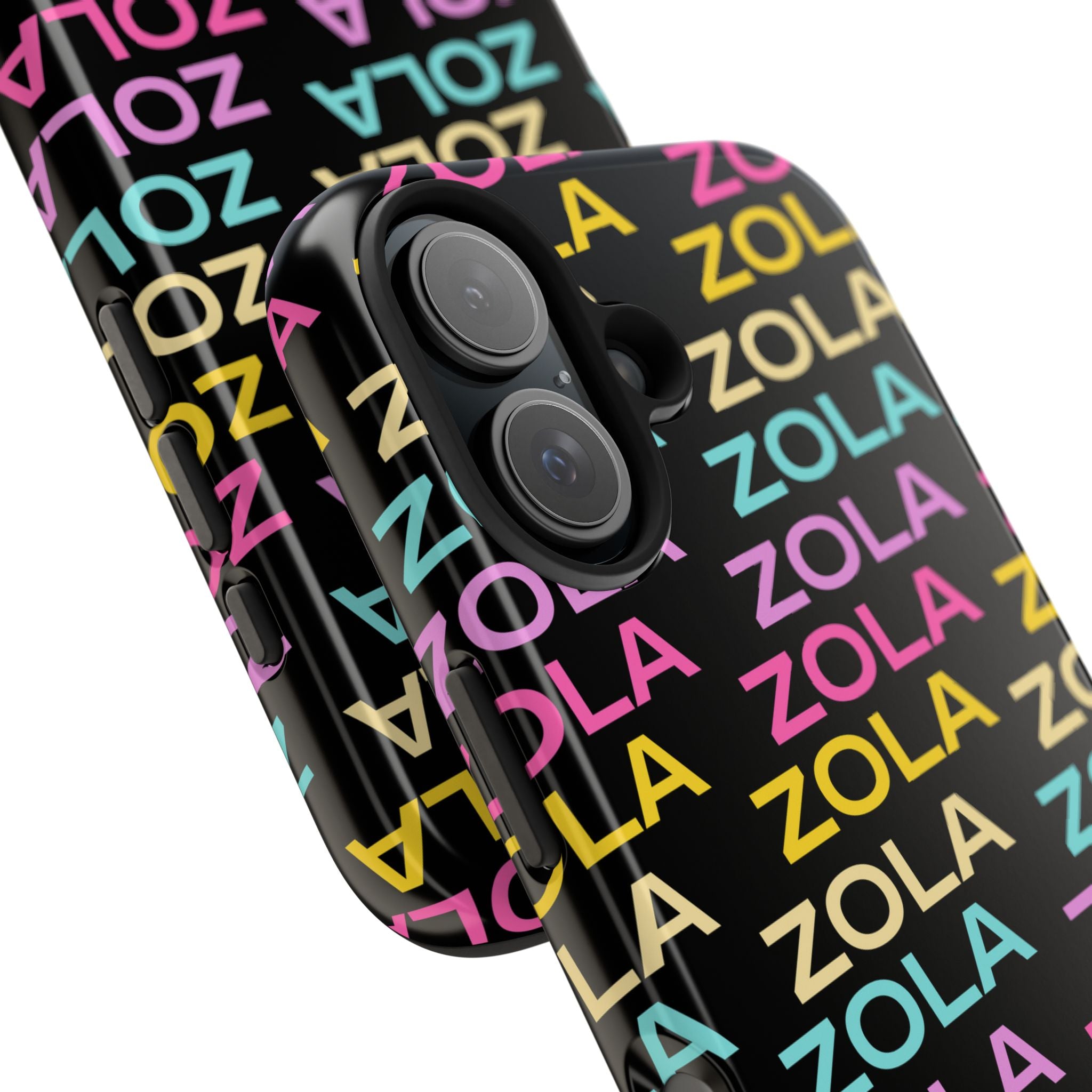Zola Tough Phone Case (For iPhone, Galaxy & More) - Black SETEPENRA Phone Case.