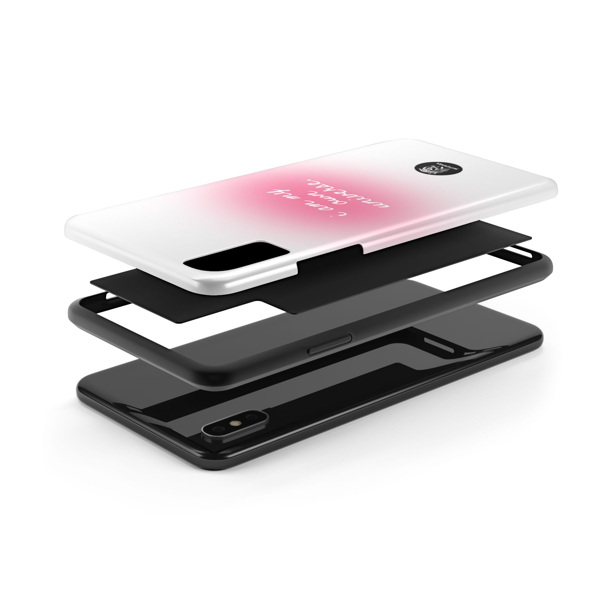 I Am My Own Universe Tough Phone Case (For iPhone, Galaxy & More) - White