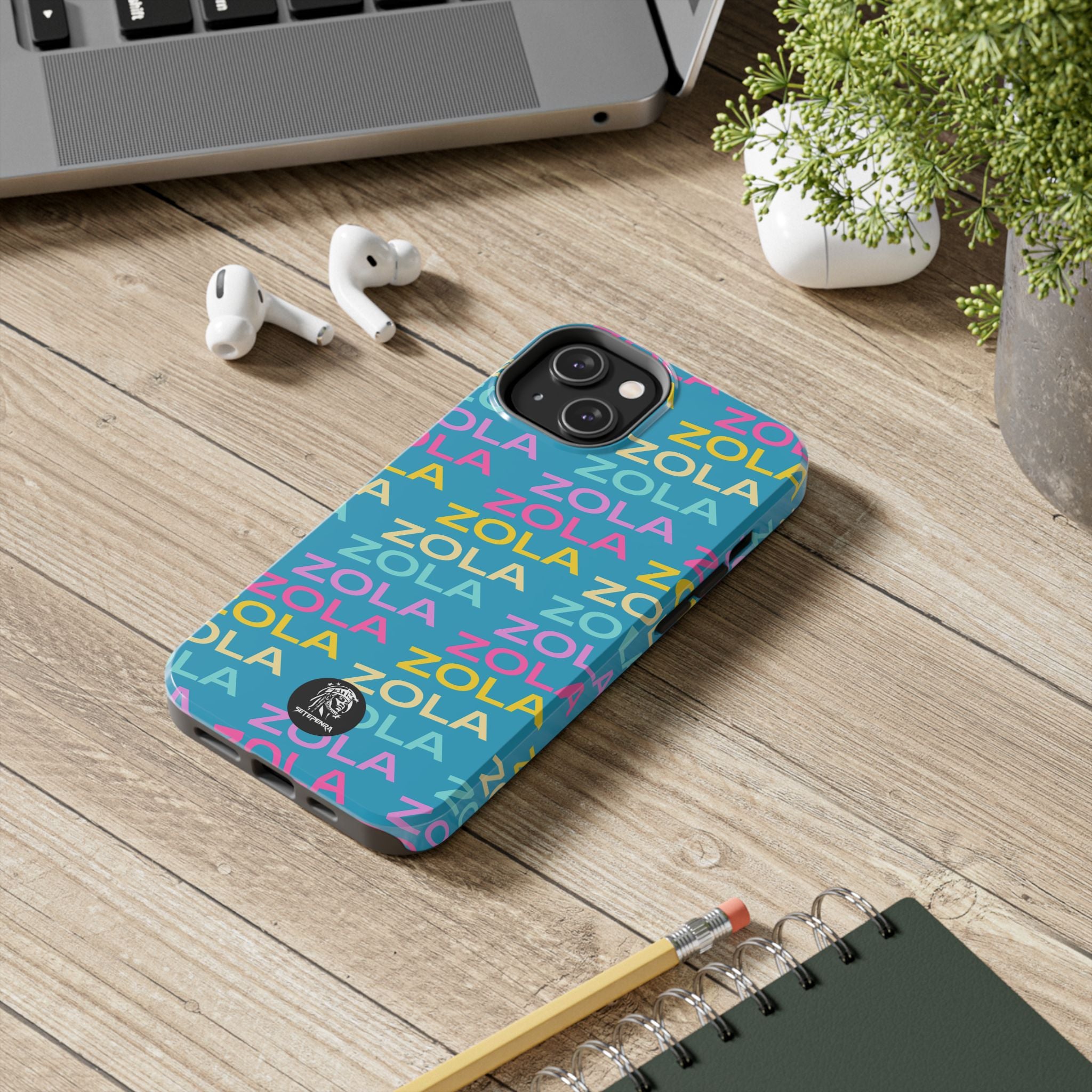 Zola Tough Phone Case (For iPhone, Galaxy & More) - Turquoise