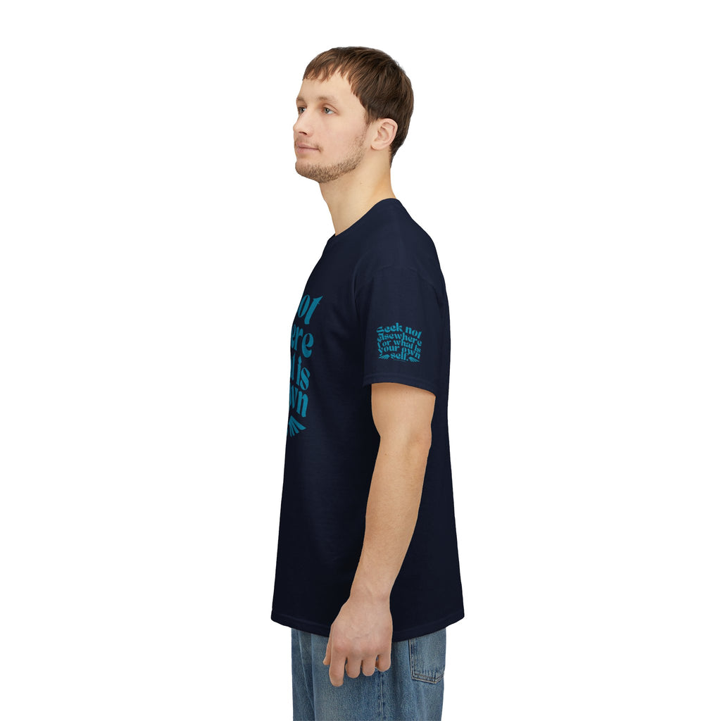 Seek Not Elsewhere (Aqua Edition) Unisex Heavy Cotton Tee