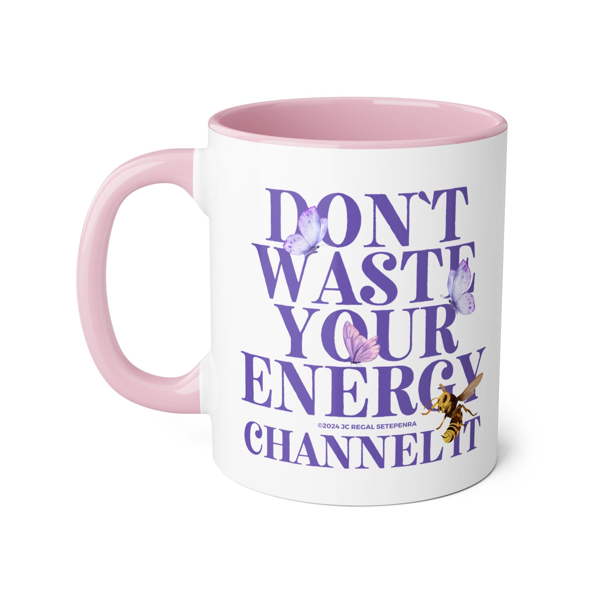 Channel It Accent Mug, 11oz (Various Colors)