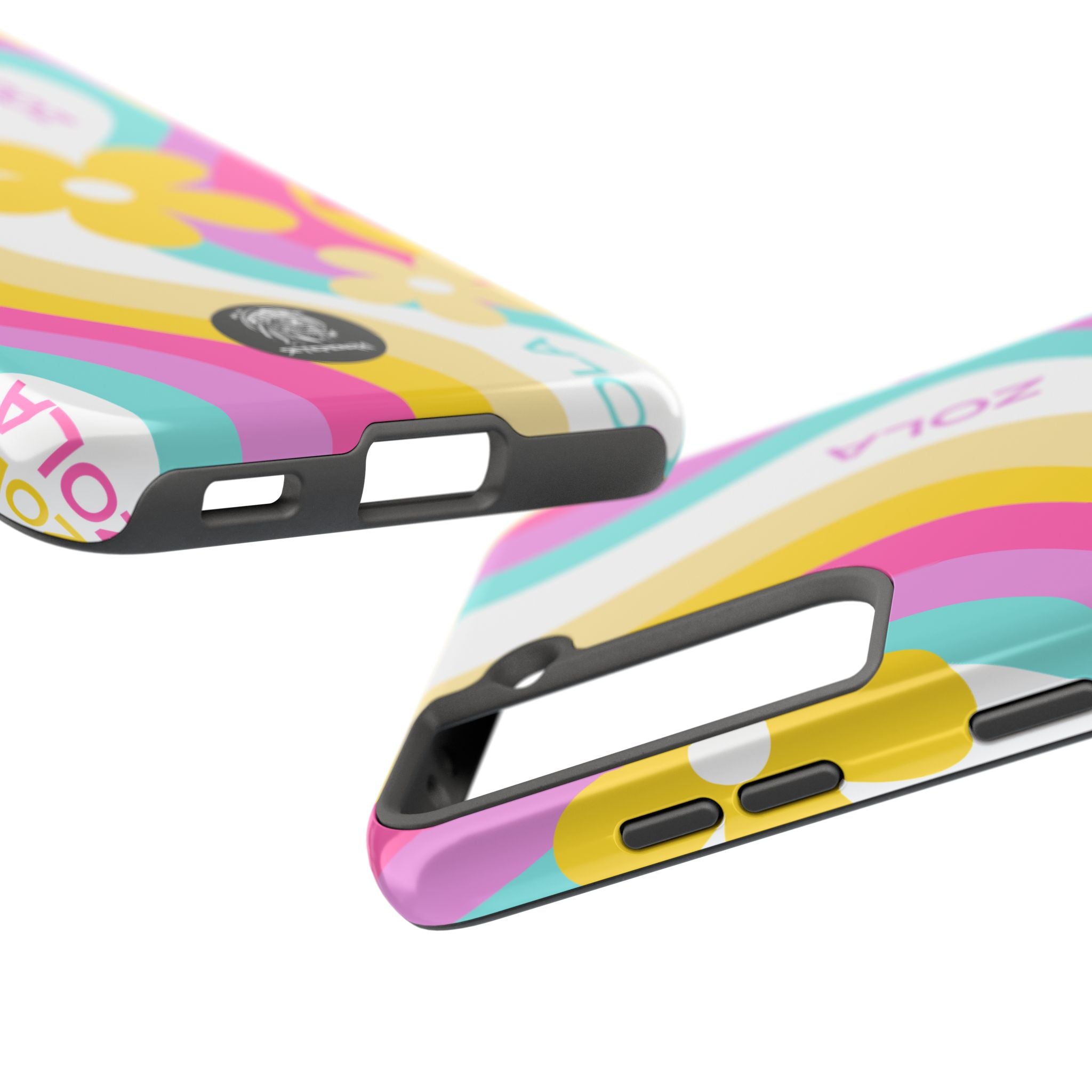 Zola Tough Phone Case (For iPhone, Galaxy & More) - White Wave SETEPENRA Phone Case.