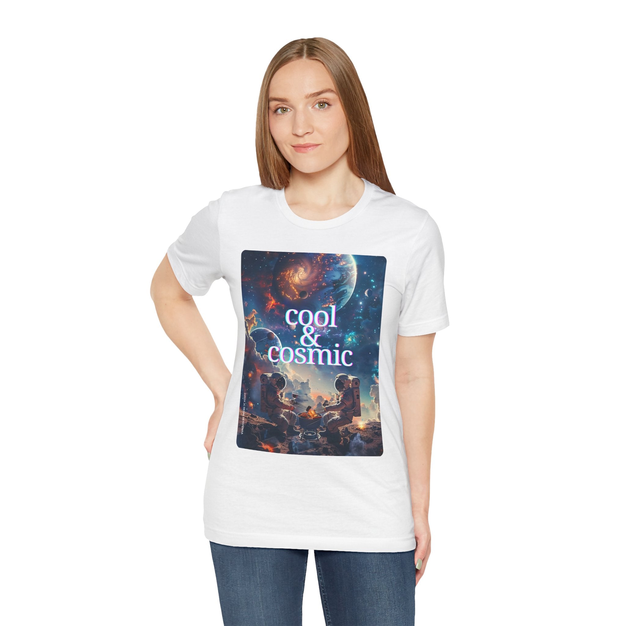 Cool & Cosmic Unisex Jersey Short Sleeve Tee