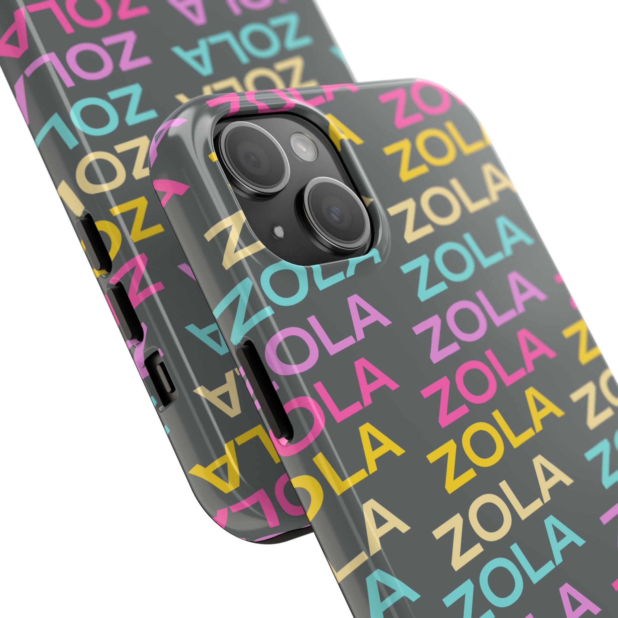Zola Tough Phone Case (For iPhone, Galaxy & More) - Dark Grey