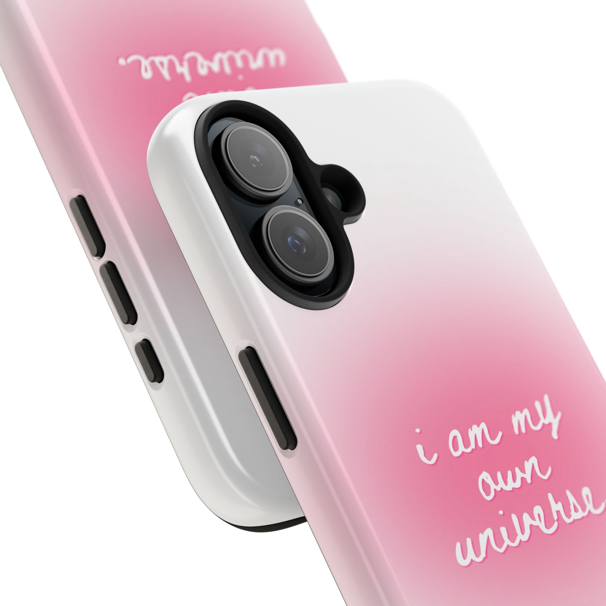I Am My Own Universe Tough Phone Case (For iPhone, Galaxy & More) - White