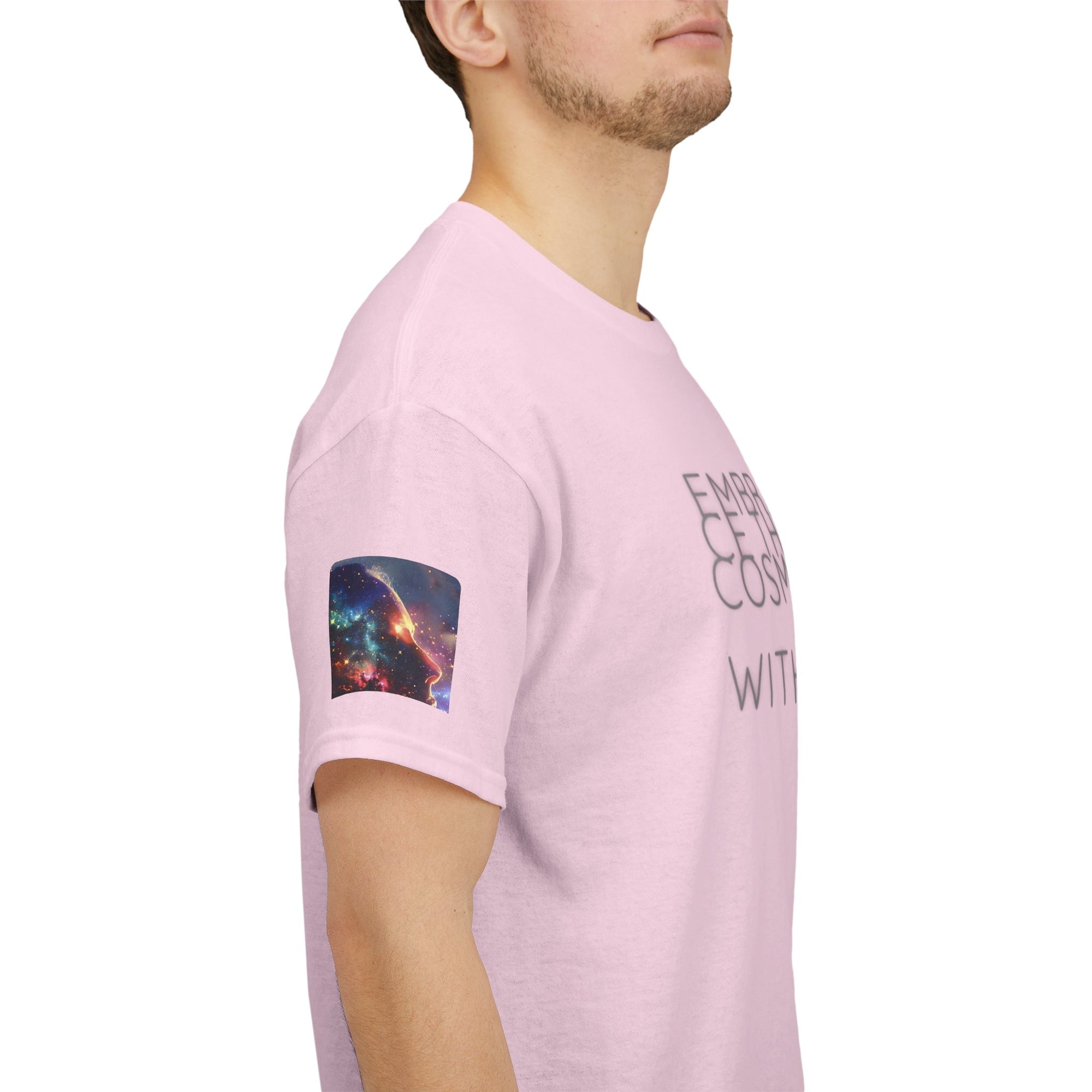 Embrace The Cosmos Within Unisex Heavy Cotton Tee