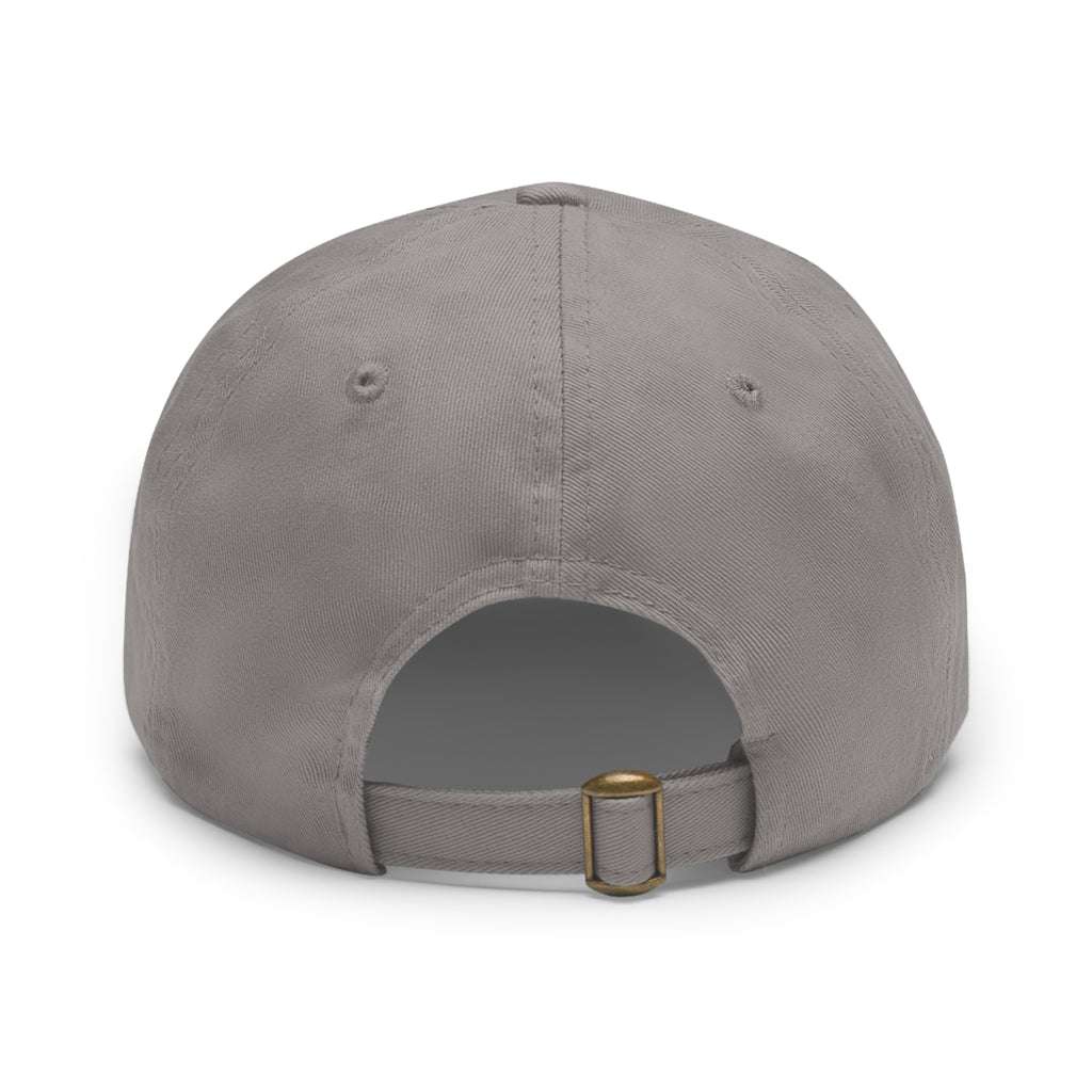 SETEPENRA Dad Hat with Leather Patch (Round)