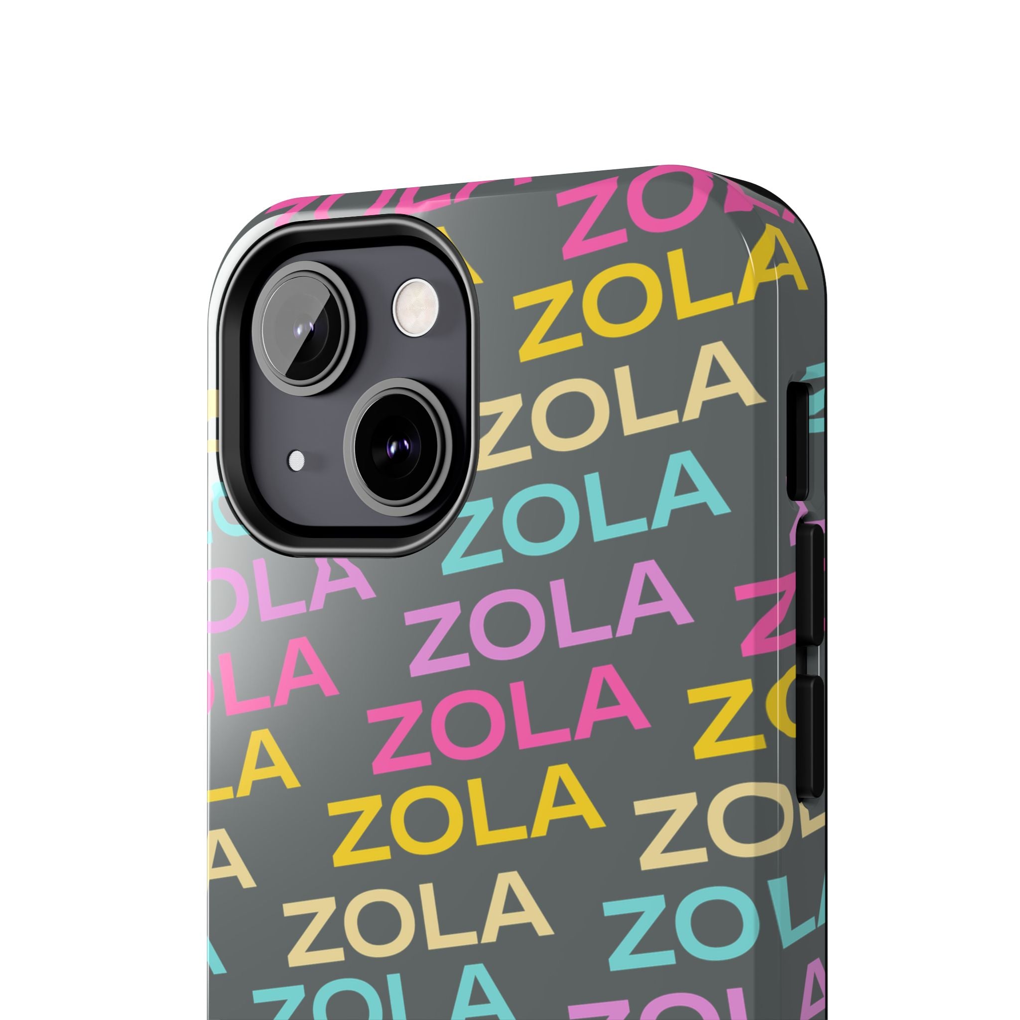Zola Tough Phone Case (For iPhone, Galaxy & More) - Dark Grey
