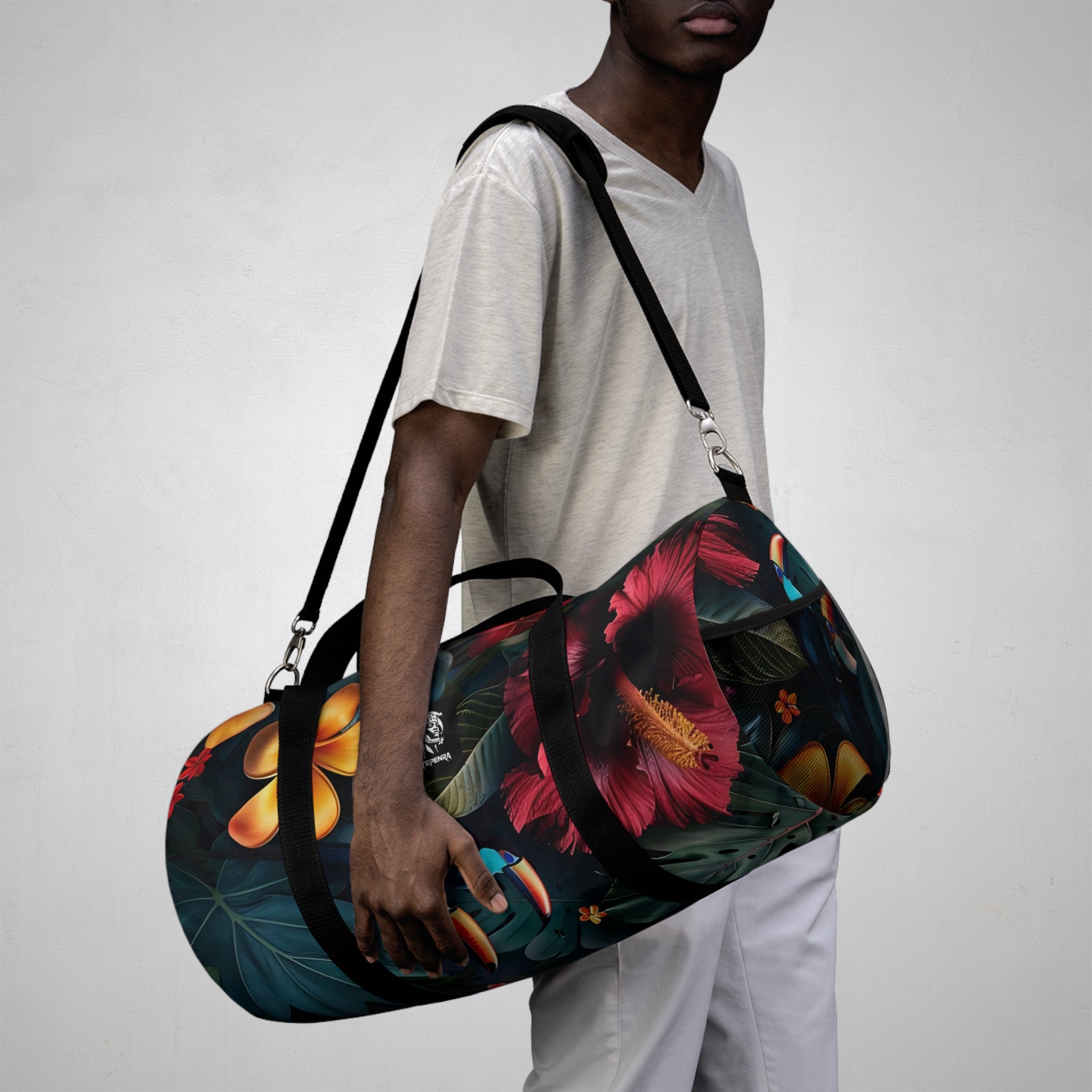 Tropican Retreat (Scene 1) Duffel Bag SETEPENRA Bags.