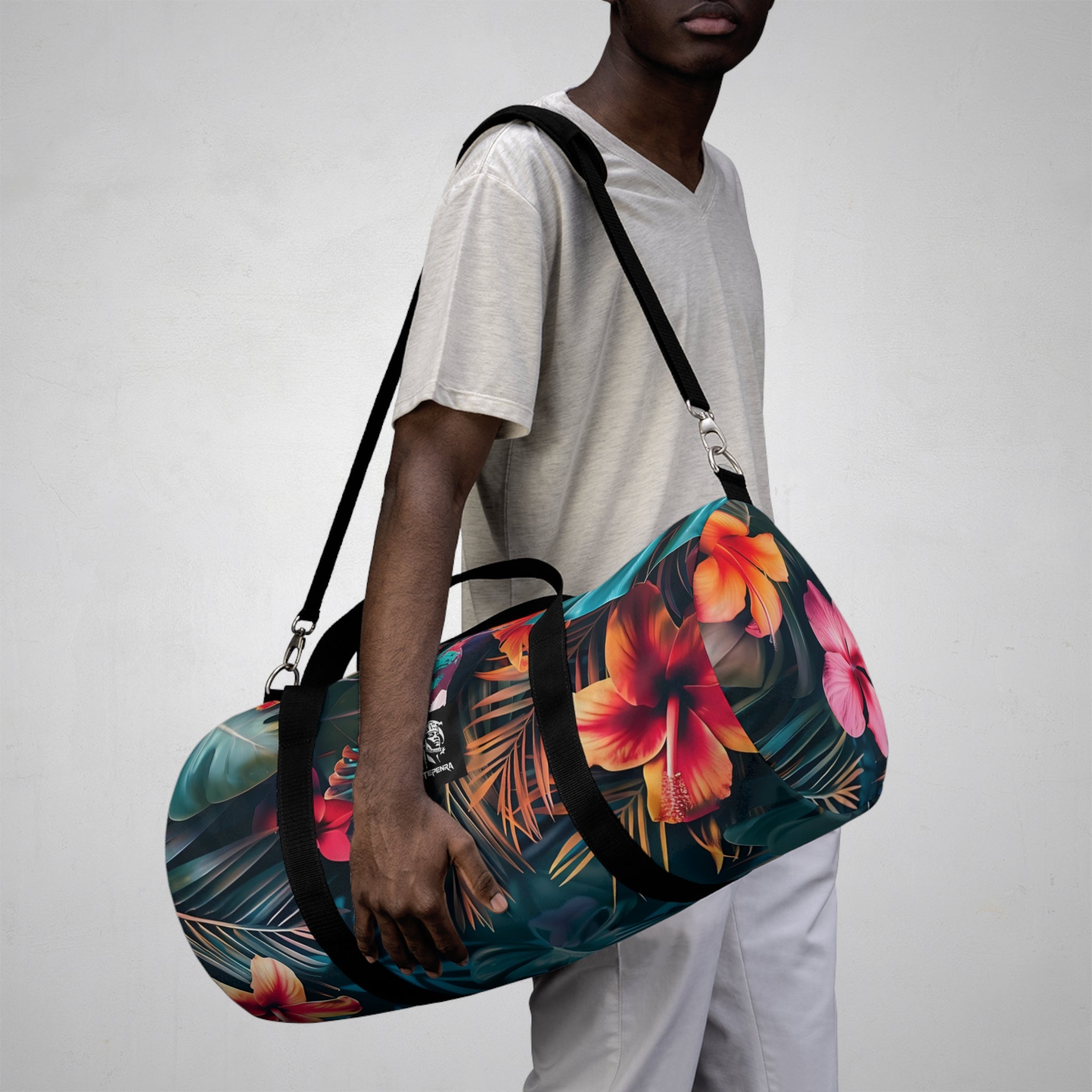 Tropican Retreat (Scene 4) Duffel Bag SETEPENRA Bags.
