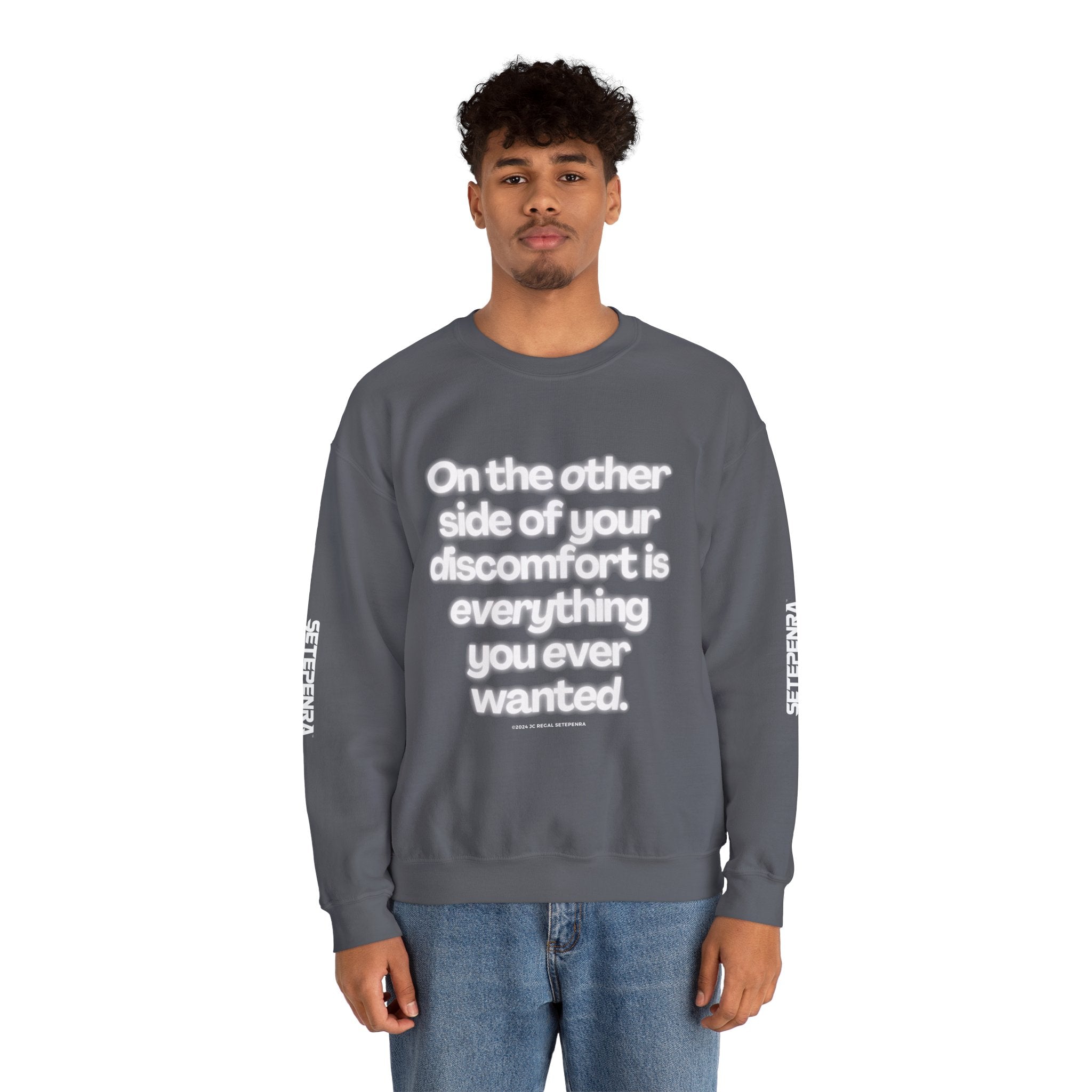 On The Other Side Unisex Heavy Blend™ Crewneck Sweatshirt