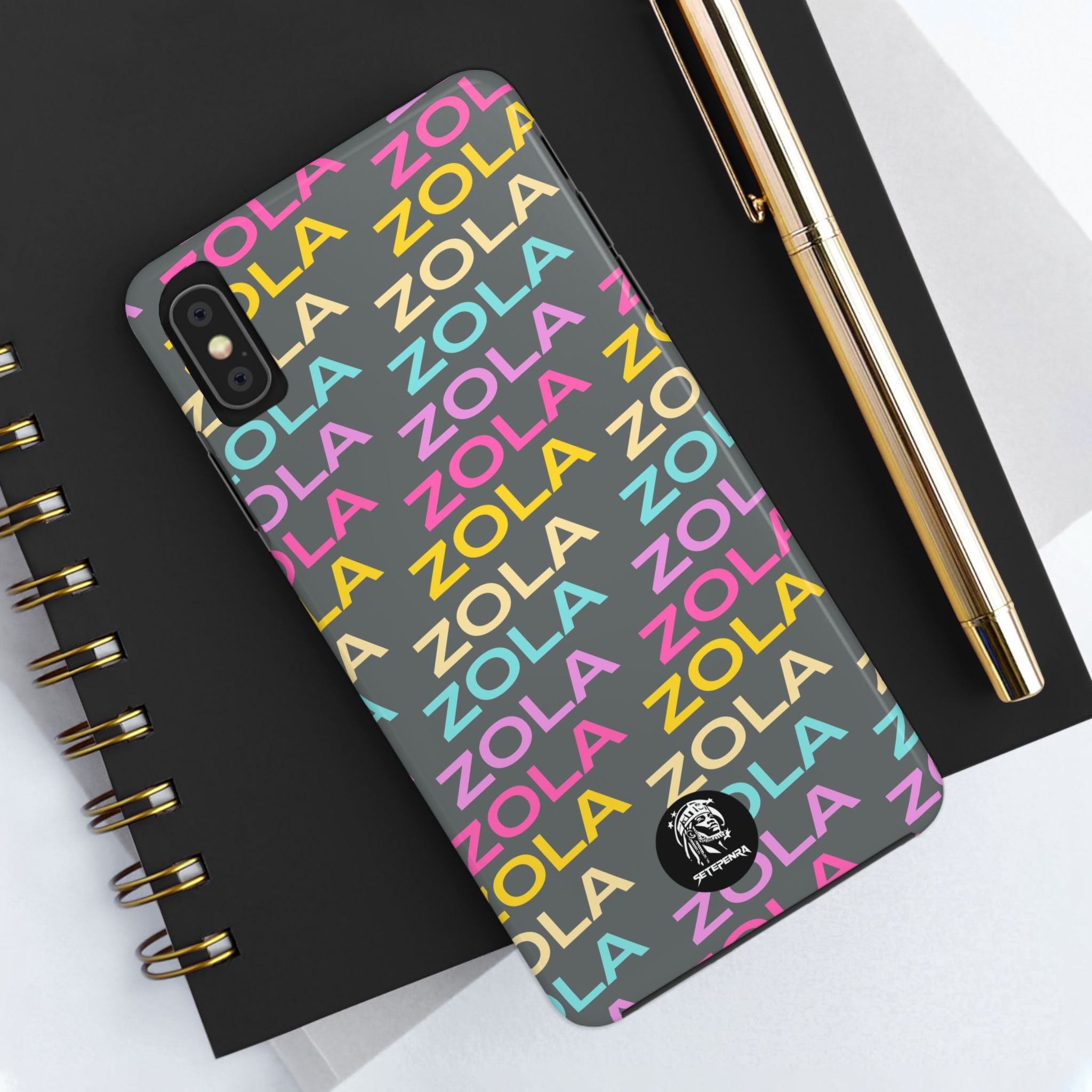 Zola Tough Phone Case (For iPhone, Galaxy & More) - Dark Grey