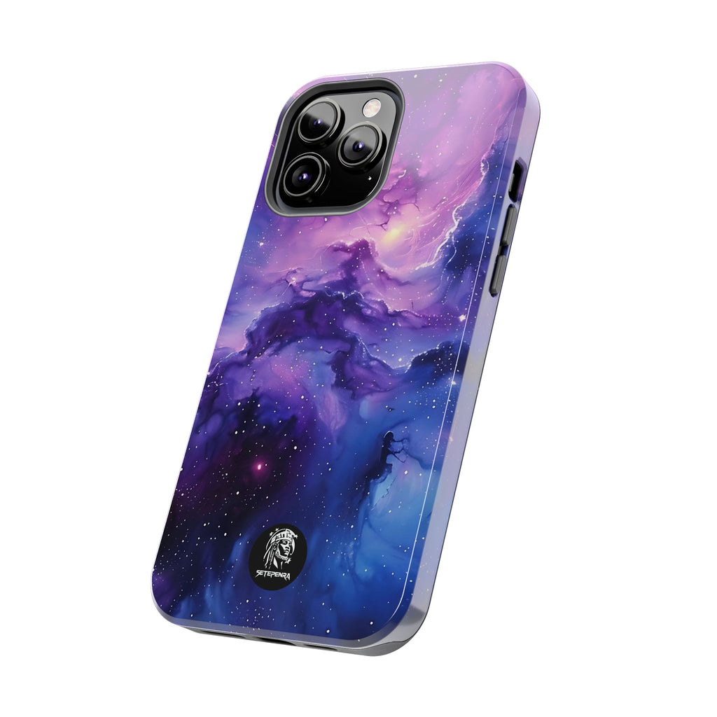 Purple Cosmos Tough Phone Case (For iPhone, Galaxy & More)