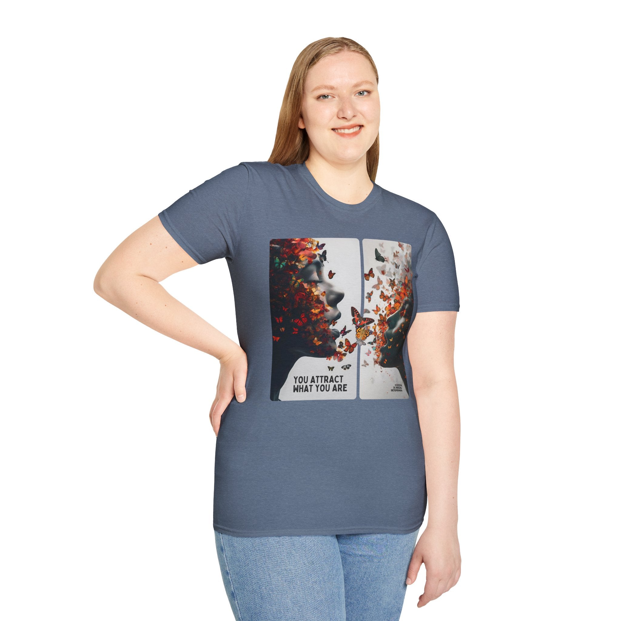 You Attract What You Are (1st Edition) Unisex Softstyle T-Shirt