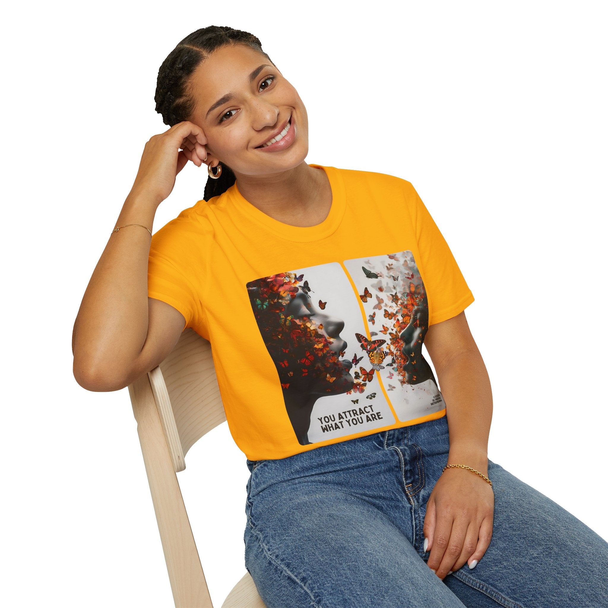 You Attract What You Are (1st Edition) Unisex Softstyle T-Shirt