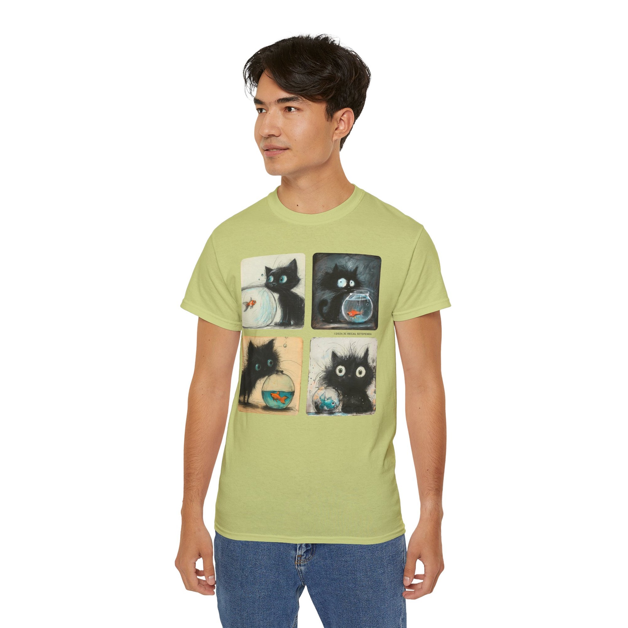 Fishy Kitty Unisex Ultra Cotton Tee