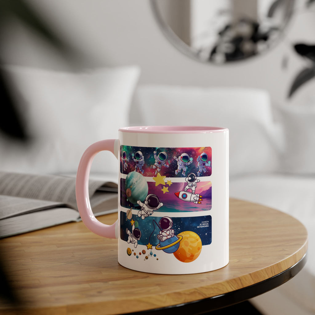 Astro Cosmo (V2.0) Accent Mug, 11oz (Various Colors)