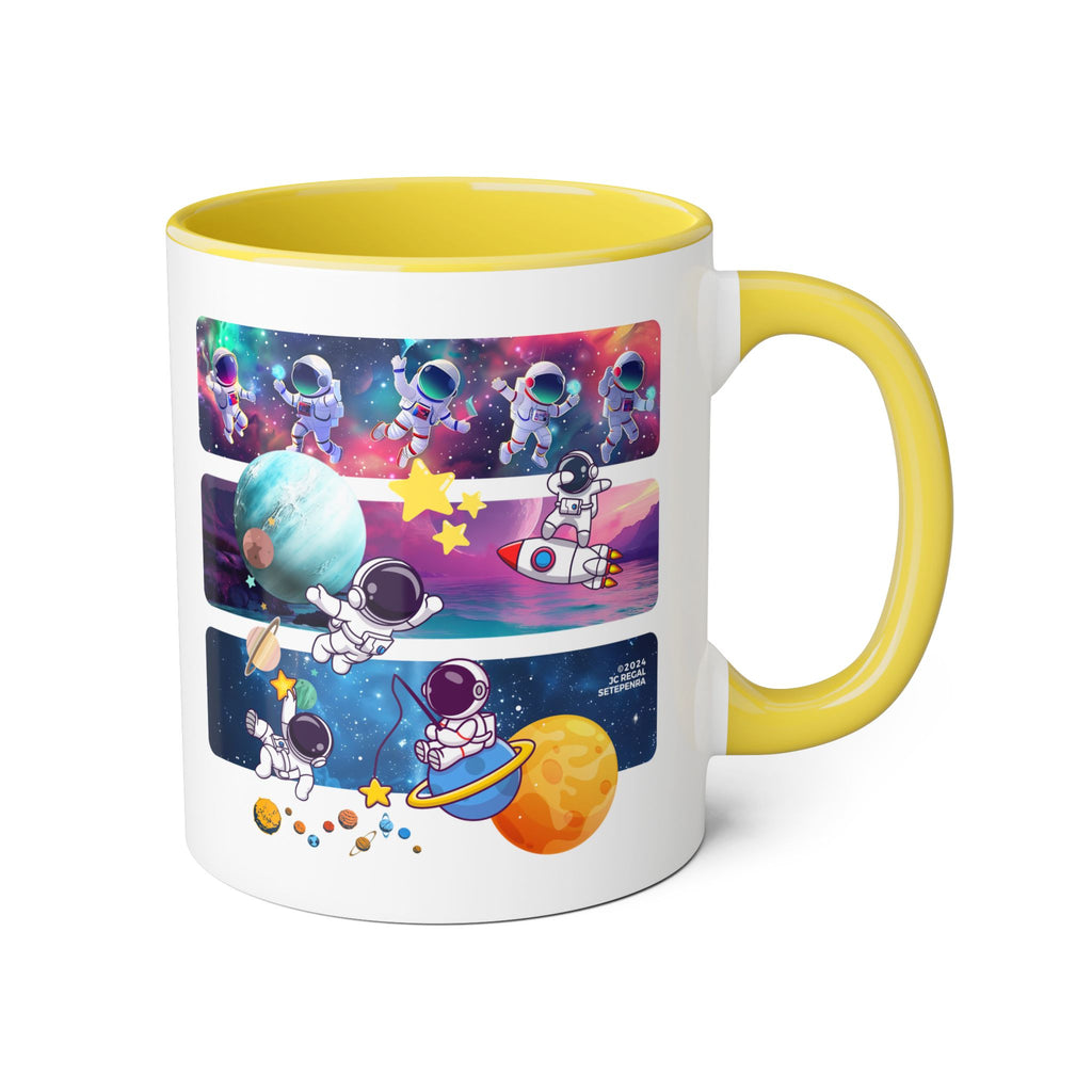 Astro Cosmo (V2.0) Accent Mug, 11oz (Various Colors)