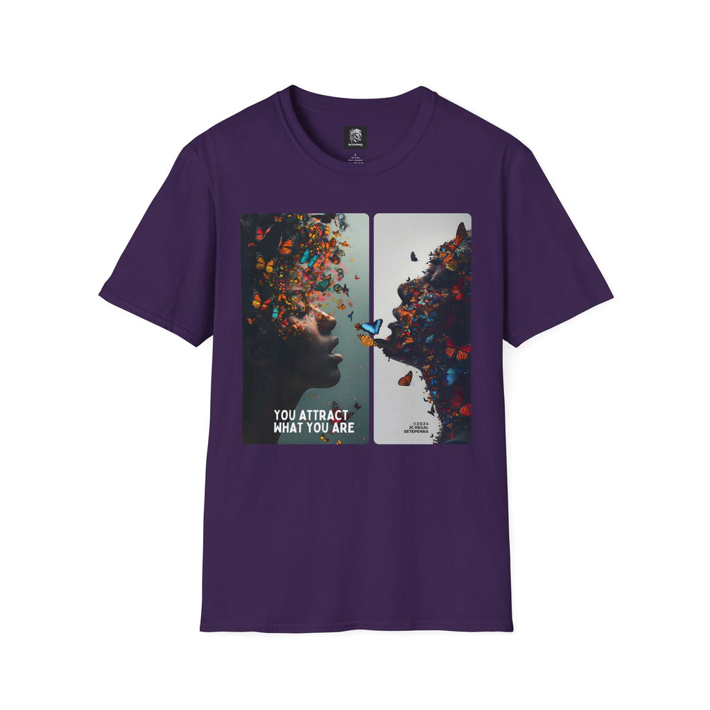 You Attract What You Are (2nd Edition) Unisex Softstyle T-Shirt SETEPENRA T-Shirt.