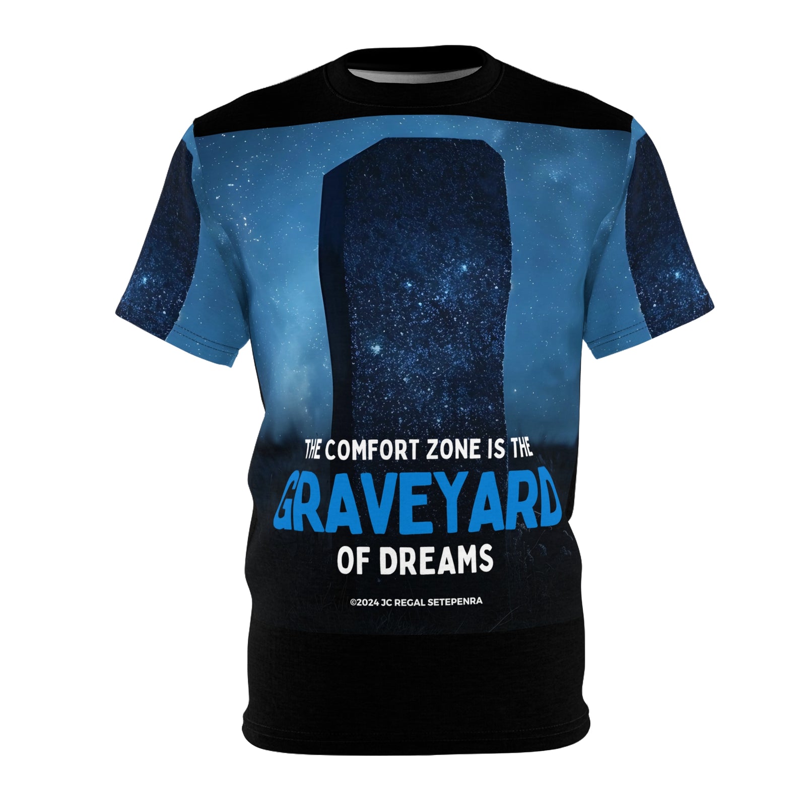 Graveyard of Dreams Unisex Cut & Sew Tee SETEPENRA All Over Prints.