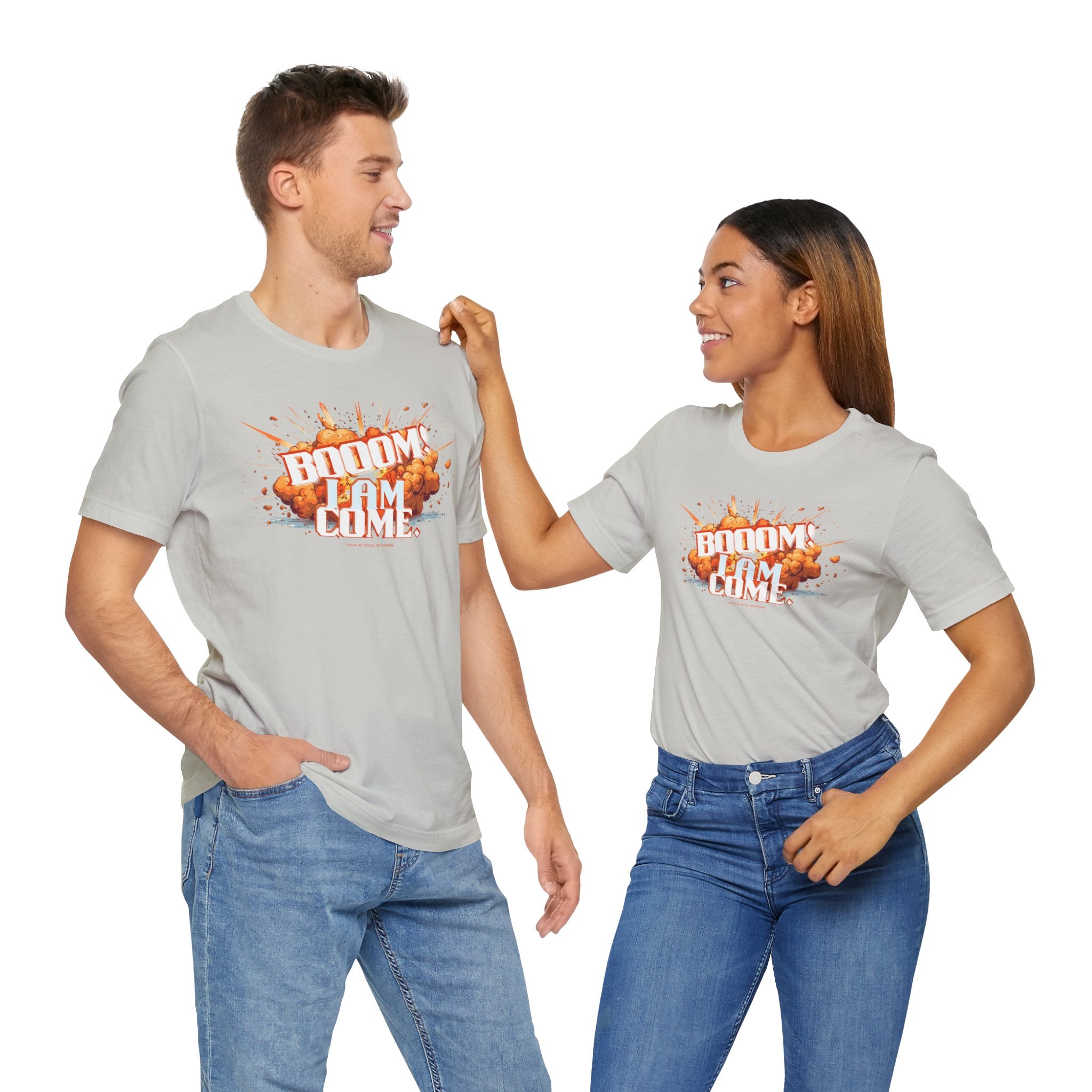 BOOOM! I AM COME Unisex Jersey Short Sleeve Tee
