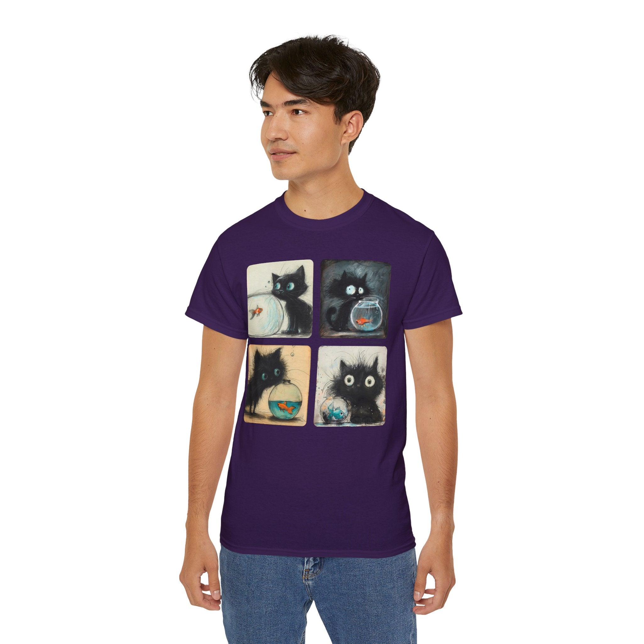 Fishy Kitty Unisex Ultra Cotton Tee