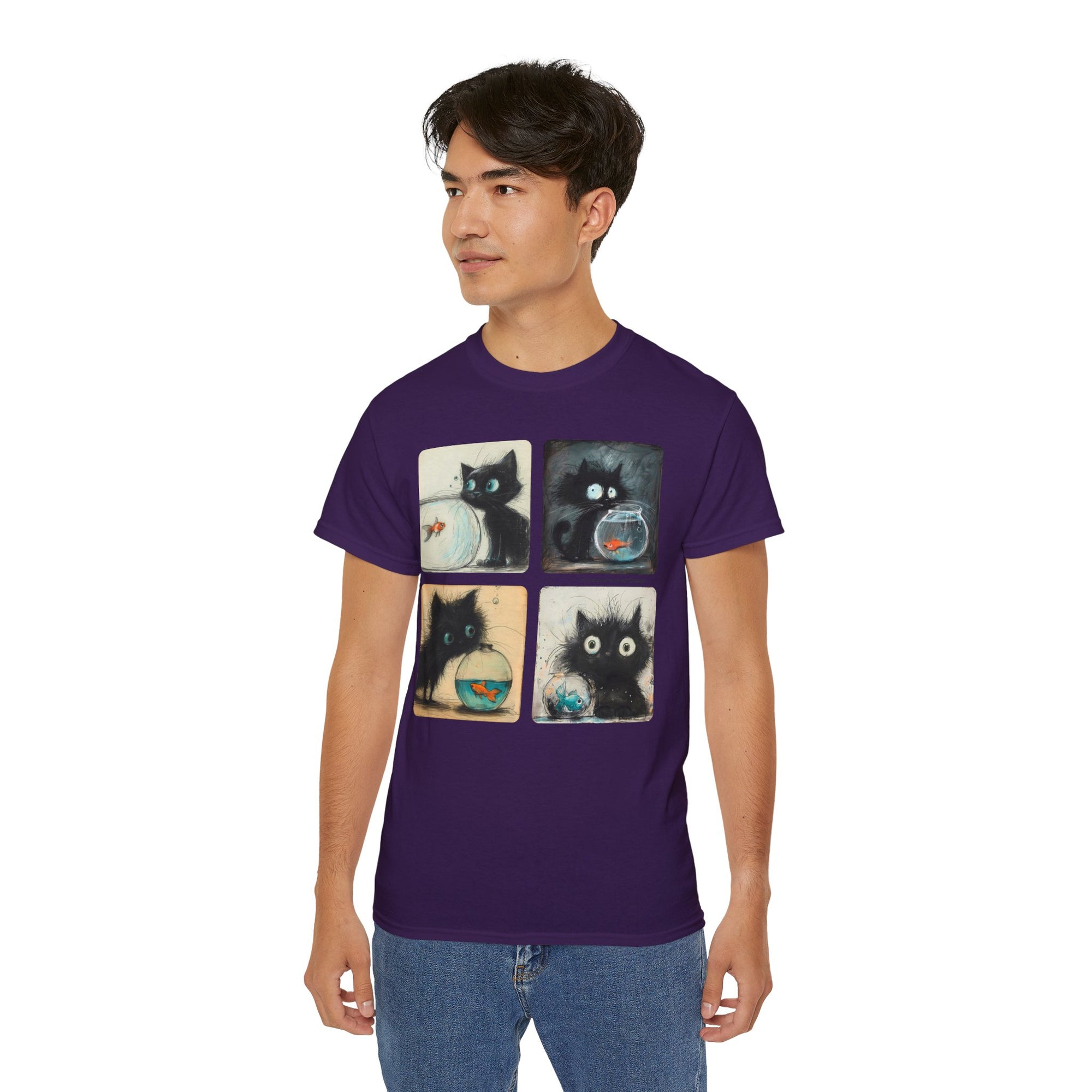 Fishy Kitty Unisex Ultra Cotton Tee