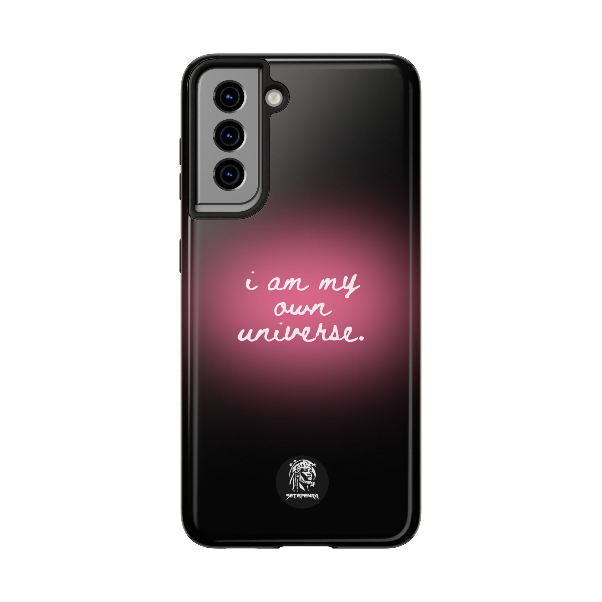 I Am My Own Universe Tough Phone Case (For iPhone, Galaxy & More) - Black