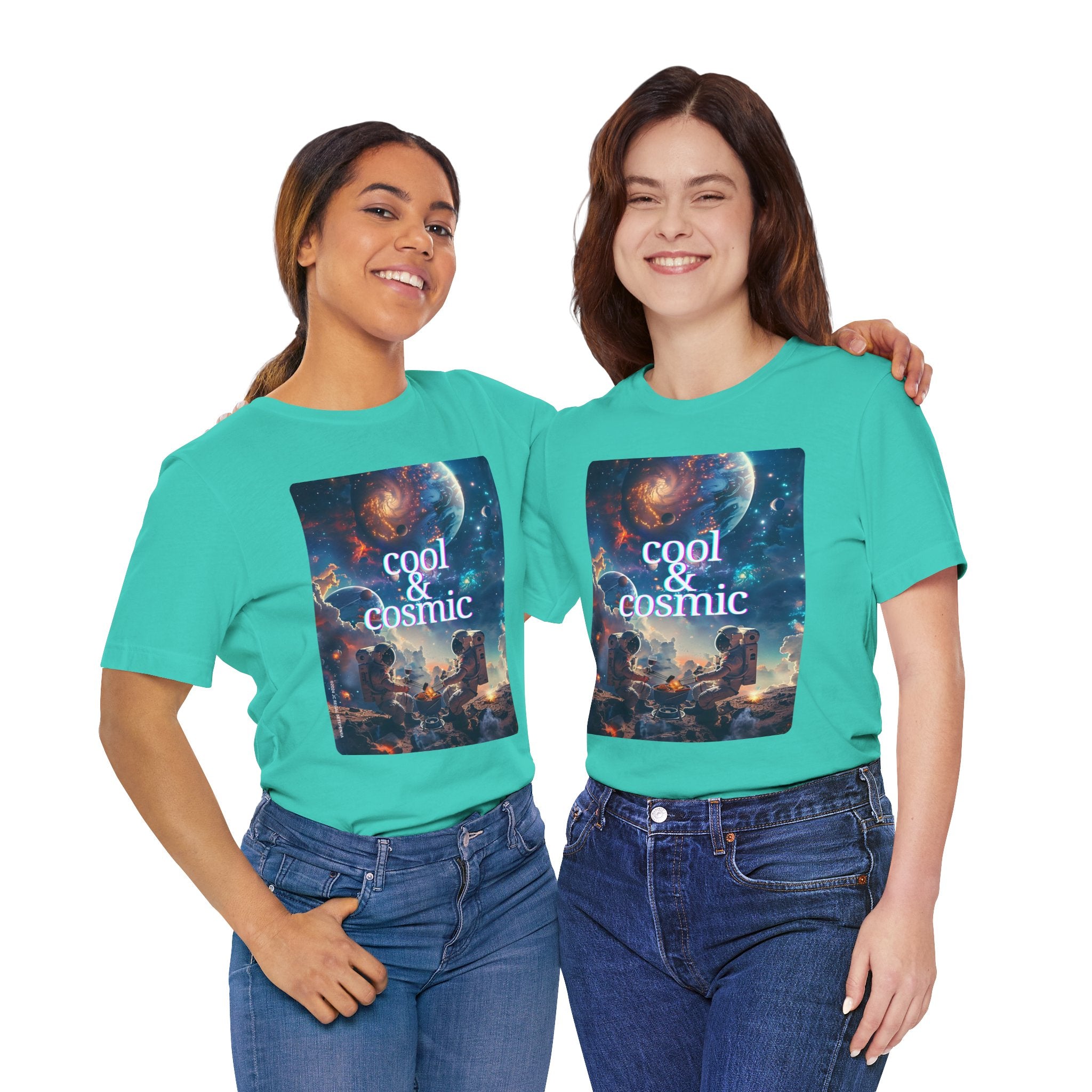 Cool & Cosmic Unisex Jersey Short Sleeve Tee