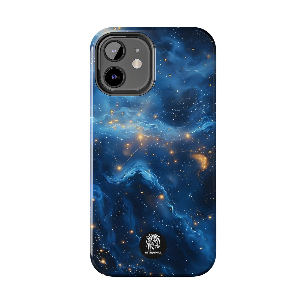Blue Cosmos Tough Phone Case (For iPhone, Galaxy & More)