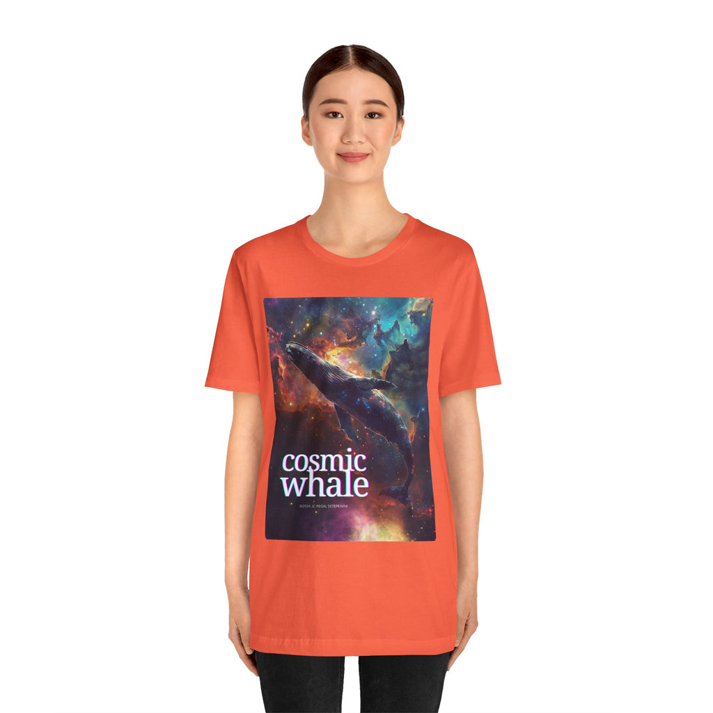 Cosmic Whale Unisex Jersey Short Sleeve Tee