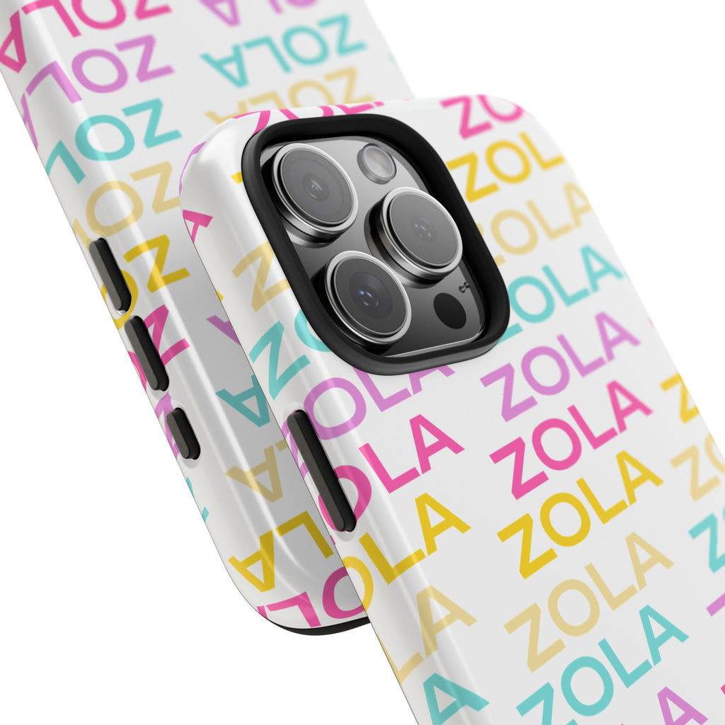 Zola Tough Phone Case (For iPhone, Galaxy & More) - White