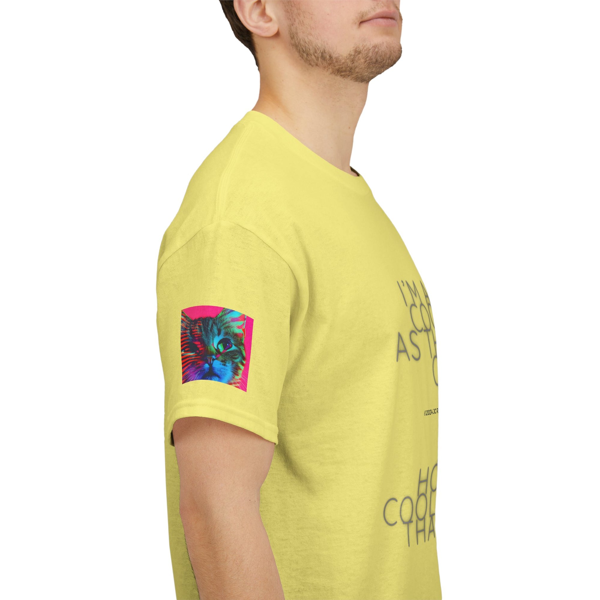 Cool Cat (Whiskers 2) Unisex Heavy Cotton Tee