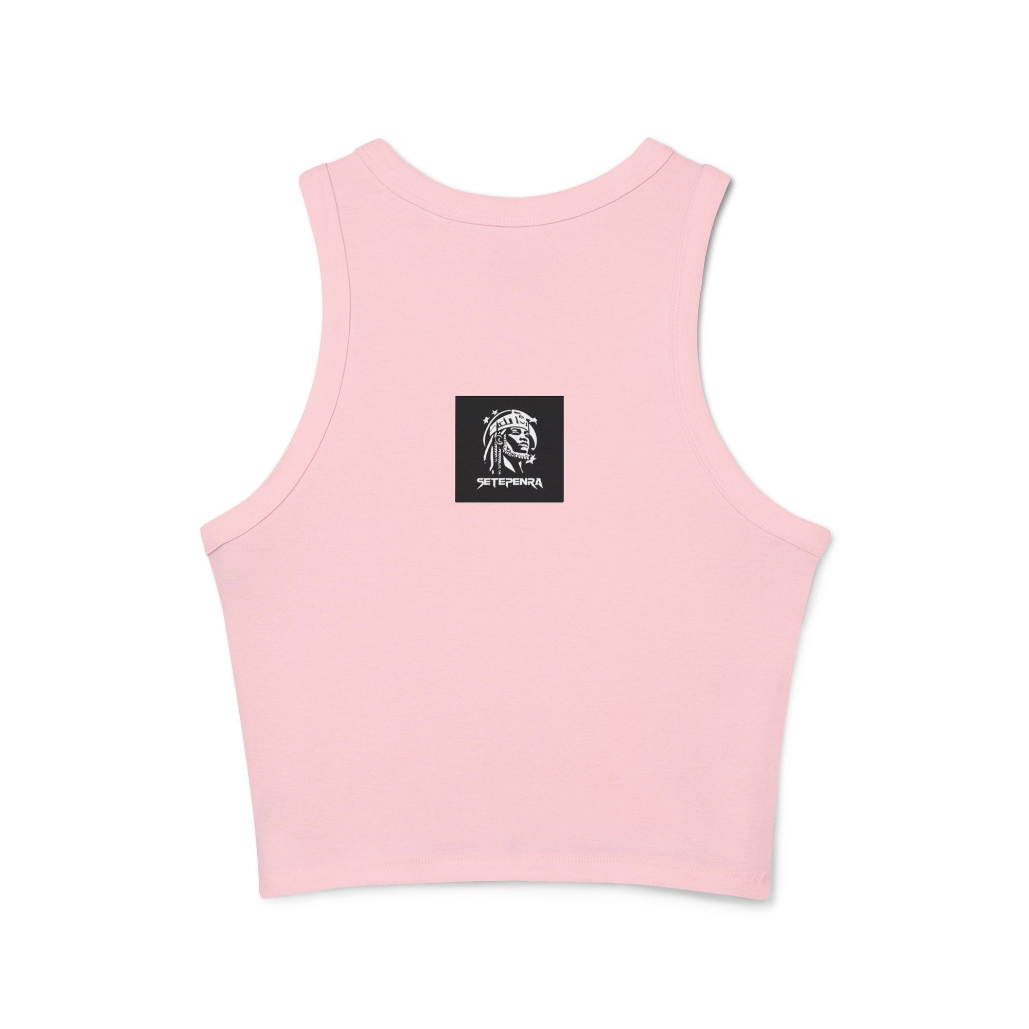Just Foxy Women's Micro Rib Racer Tank Top