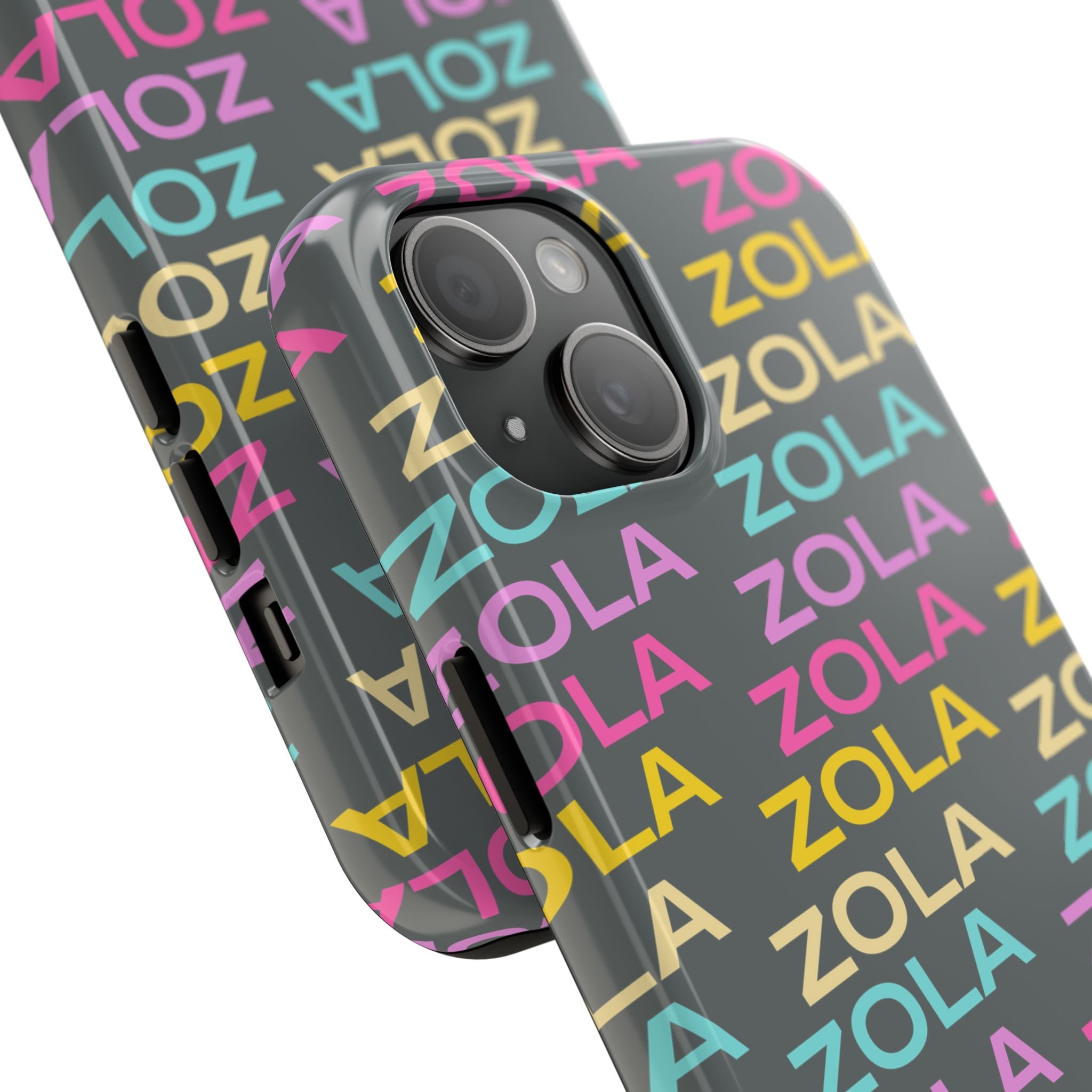 Zola Tough Phone Case (For iPhone, Galaxy & More) - Dark Grey