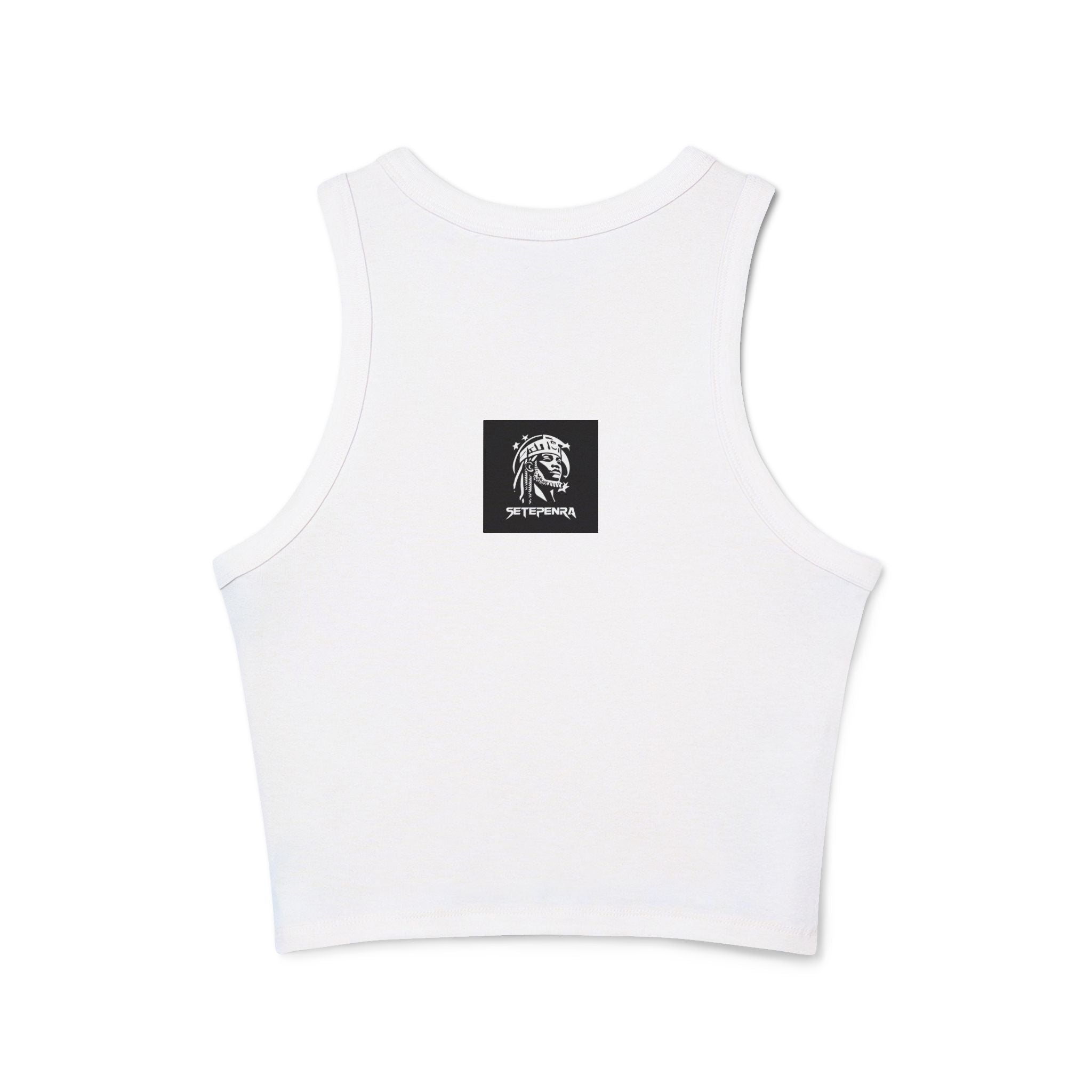 Foxy As Can Be Women's Micro Rib Racer Tank Top SETEPENRA Tank Top.