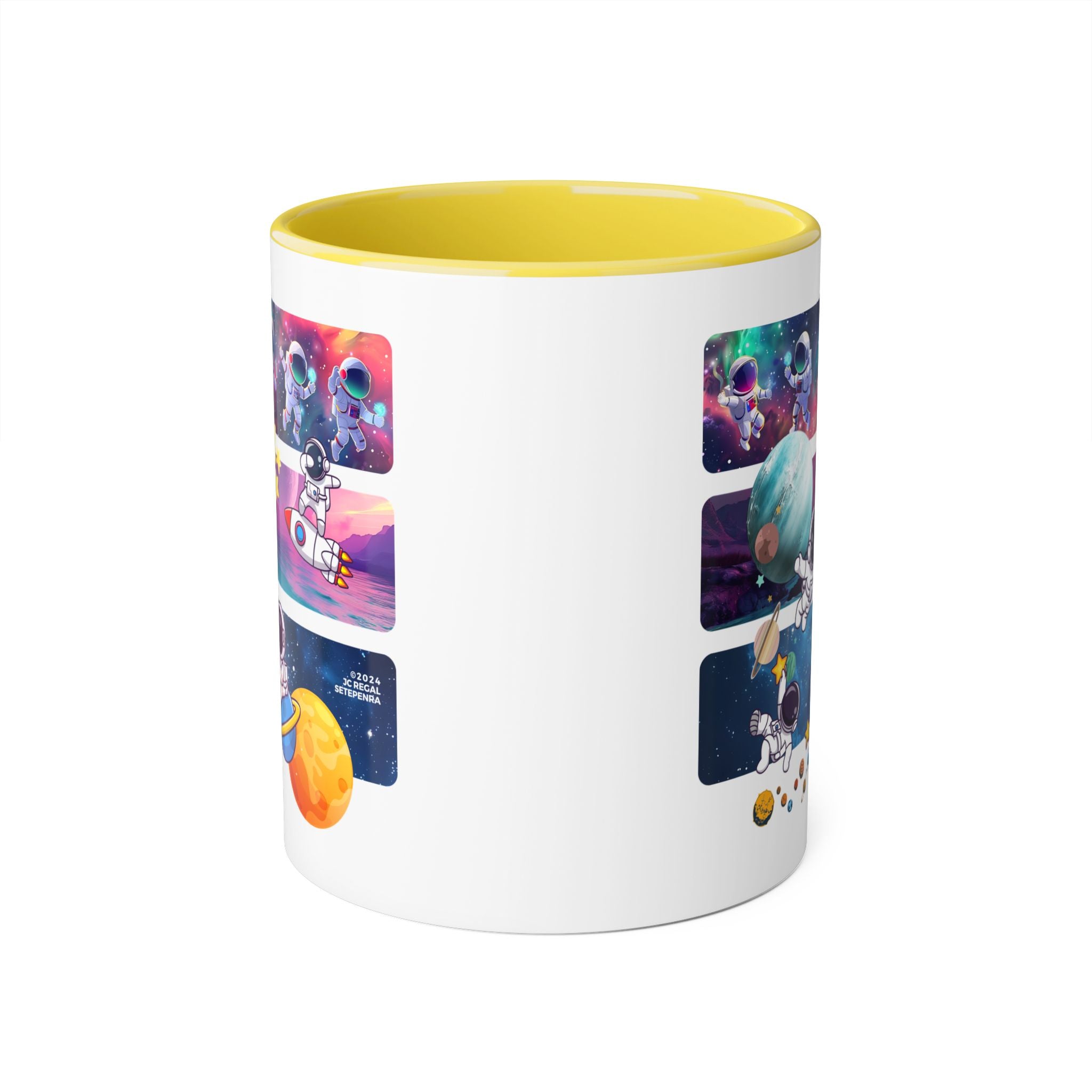 Astro Cosmo (V2.0) Accent Mug, 11oz (Various Colors)