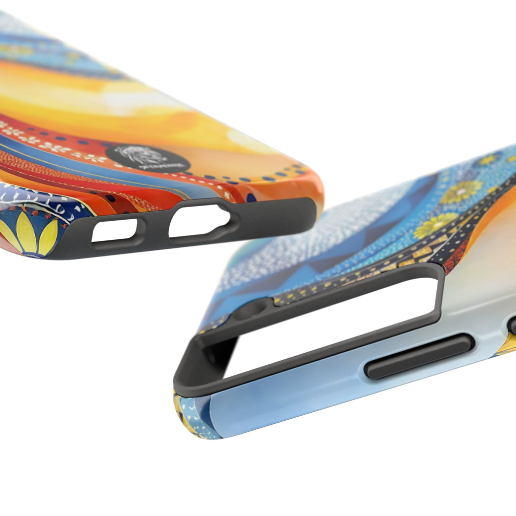 Afrikana Kolor Tough Phone Case (For iPhone, Galaxy & More)