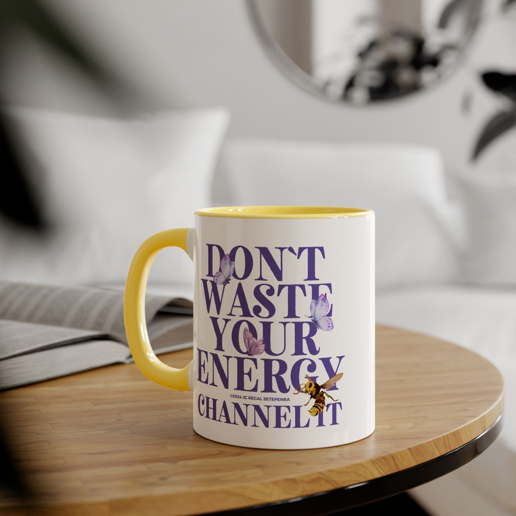 Channel It Accent Mug, 11oz (Various Colors)
