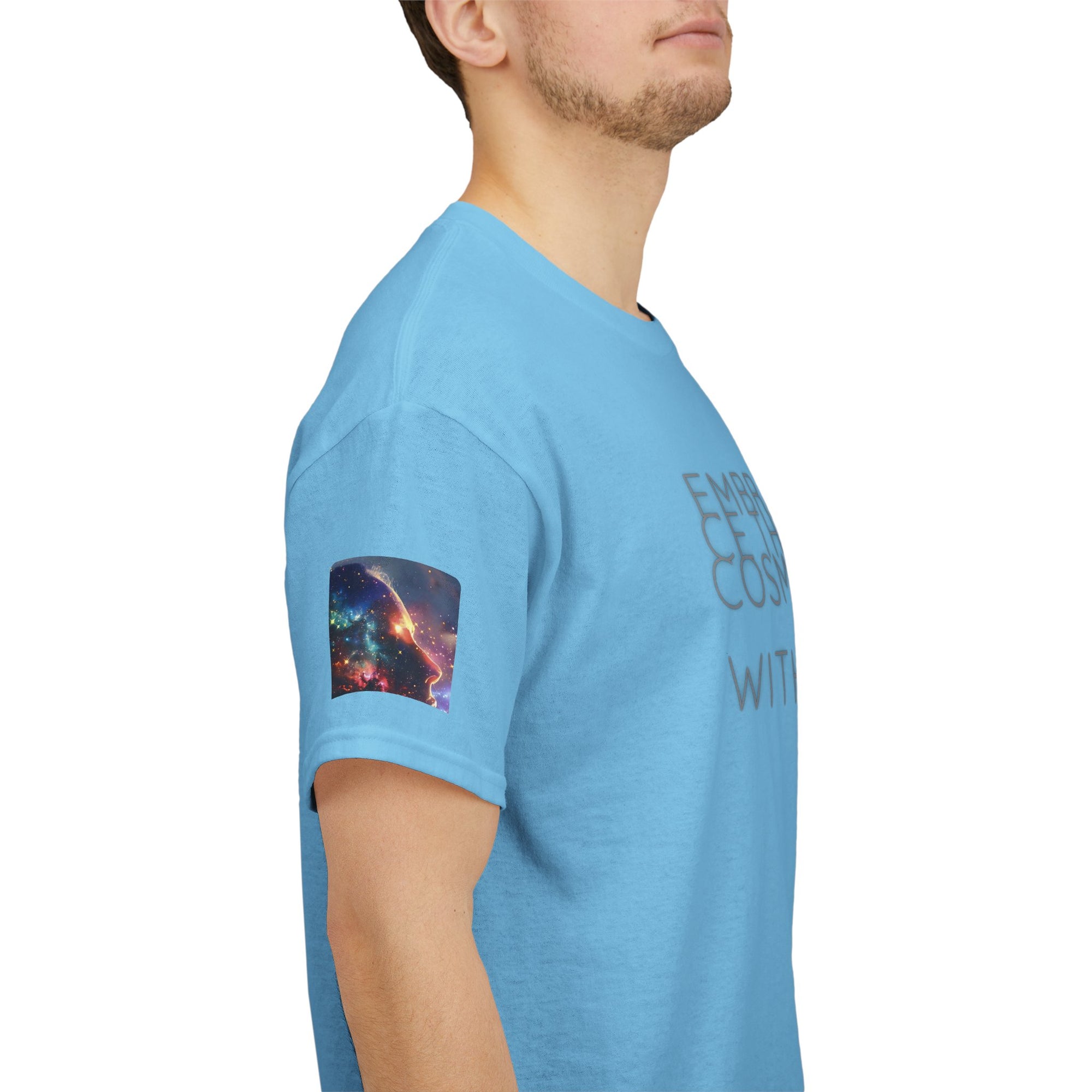 Embrace The Cosmos Within Unisex Heavy Cotton Tee