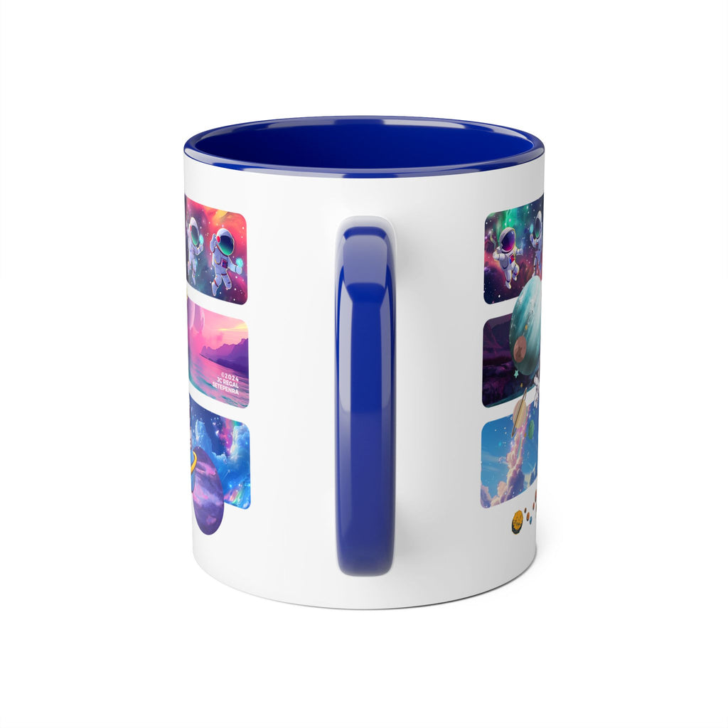 Astro Cosmo Accent Mug, 11oz (Various Colors)
