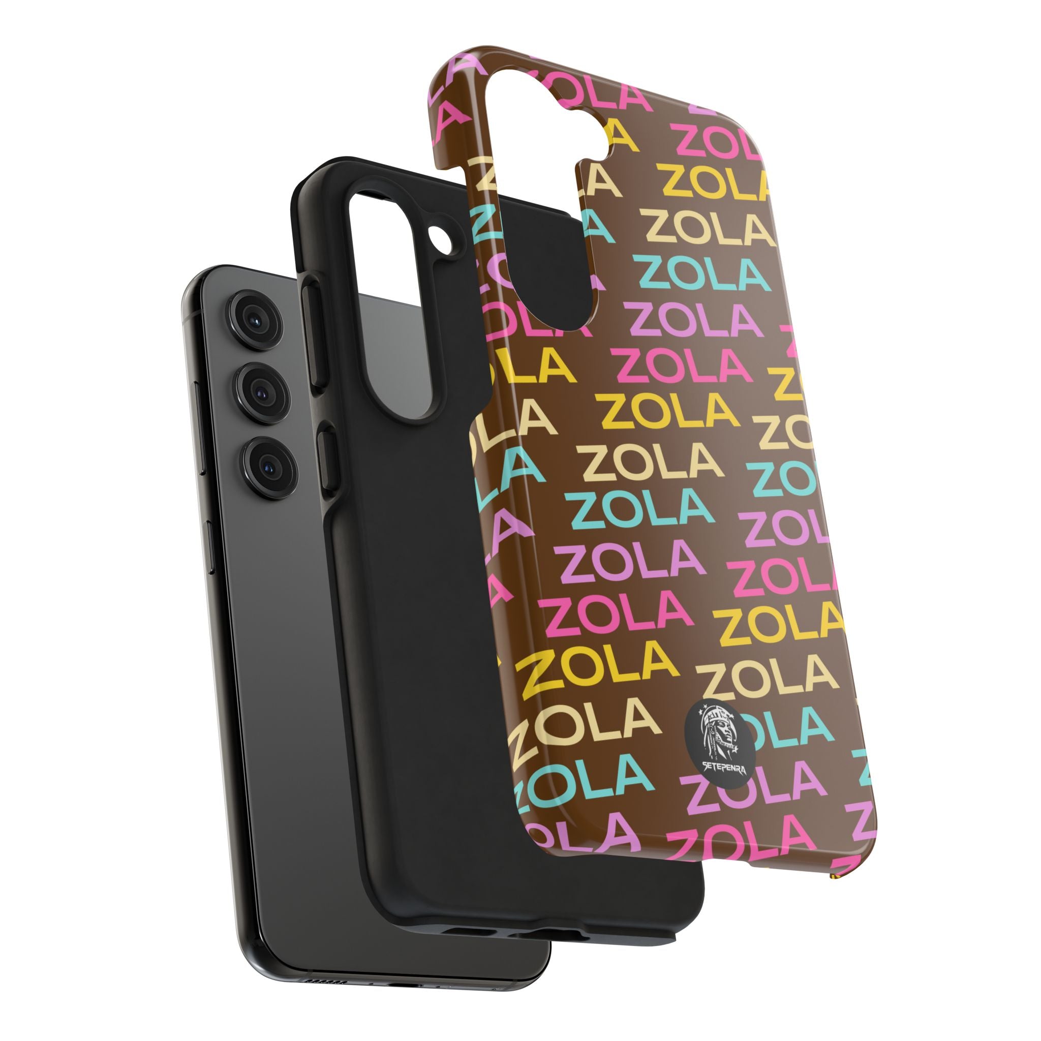 Zola Tough Phone Case (For iPhone, Galaxy & More) - Brown