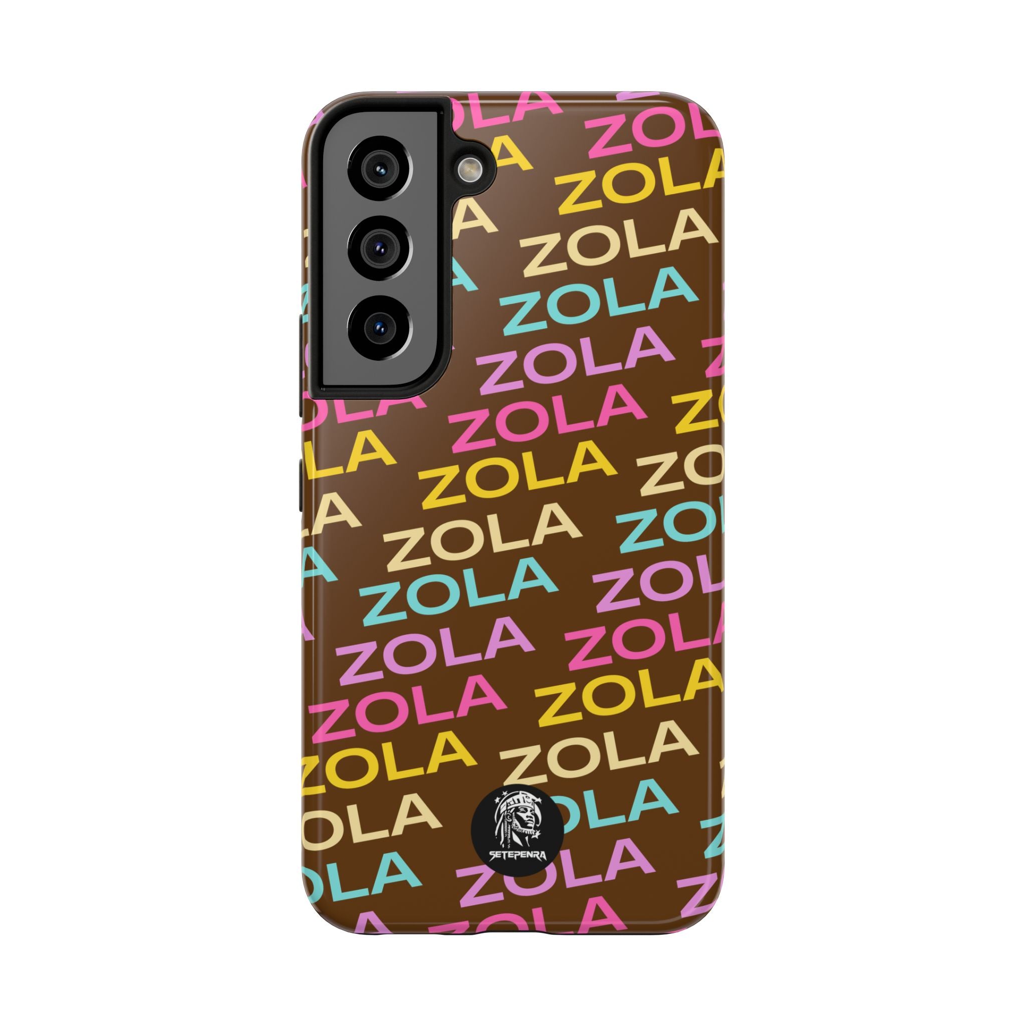 Zola Tough Phone Case (For iPhone, Galaxy & More) - Brown