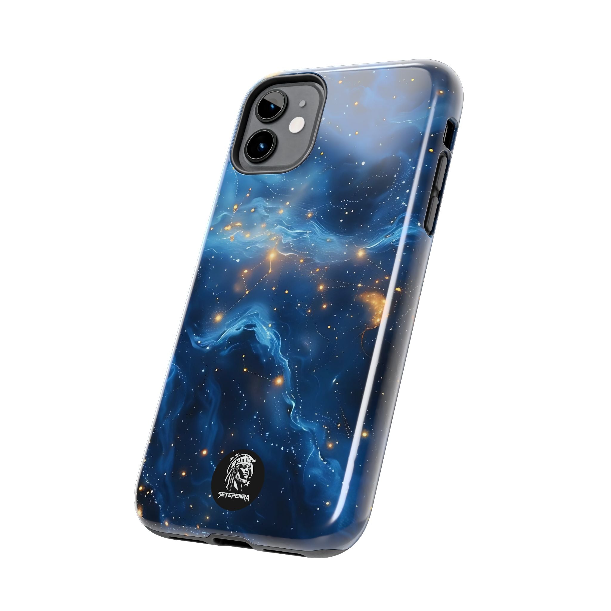 Blue Cosmos Tough Phone Case (For iPhone, Galaxy & More)