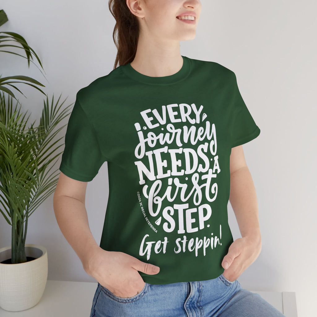 Get Steppin! Jersey Short Sleeve Tee